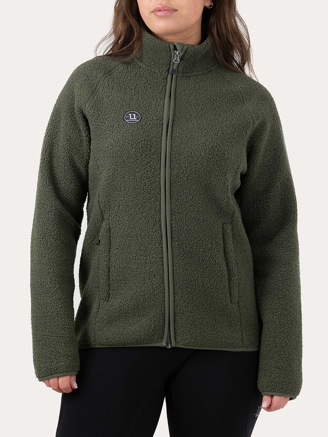 Cozy Pile Full Zip Willow