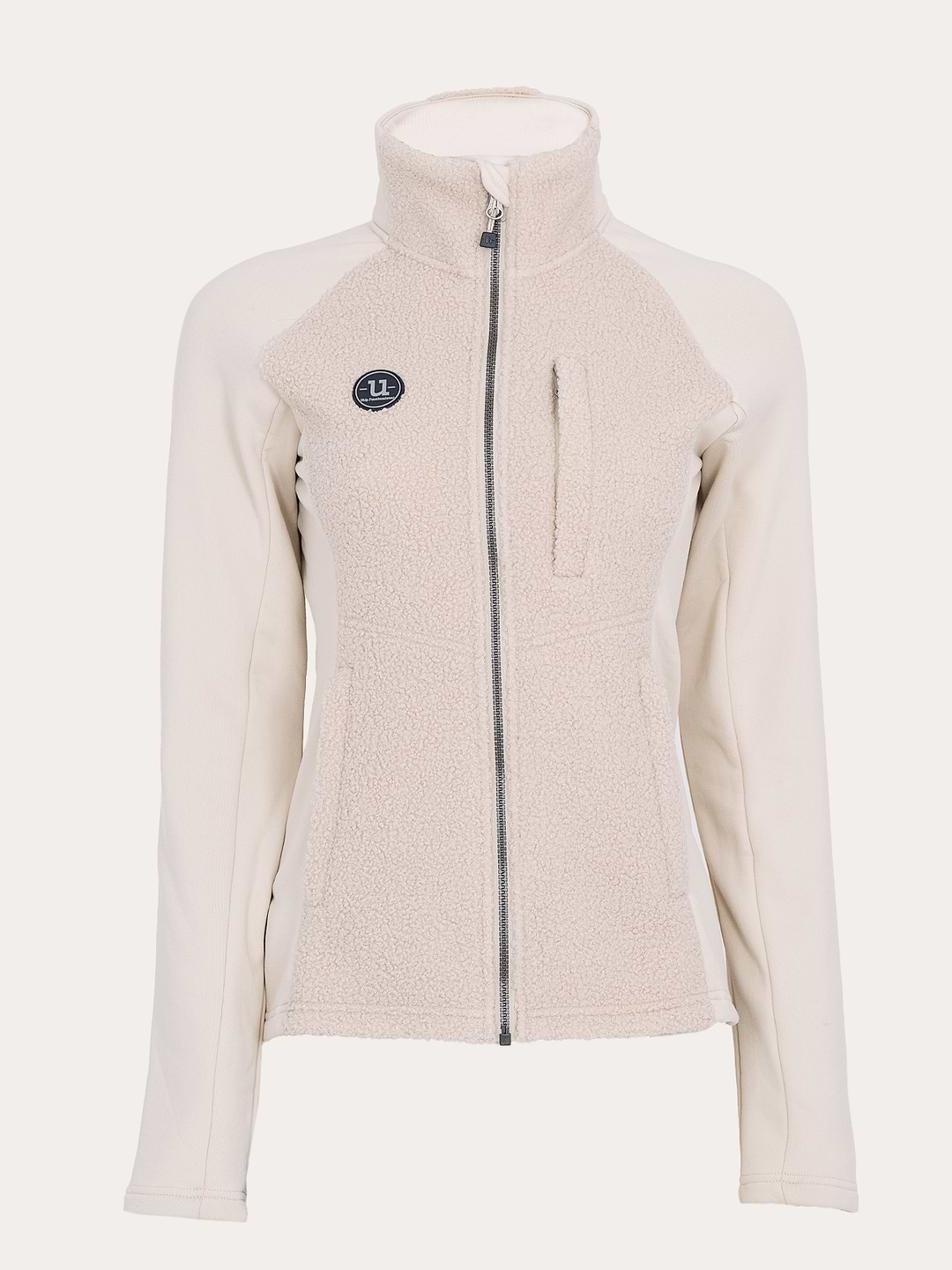 Cozy Pile Hybrid Jacket Off White