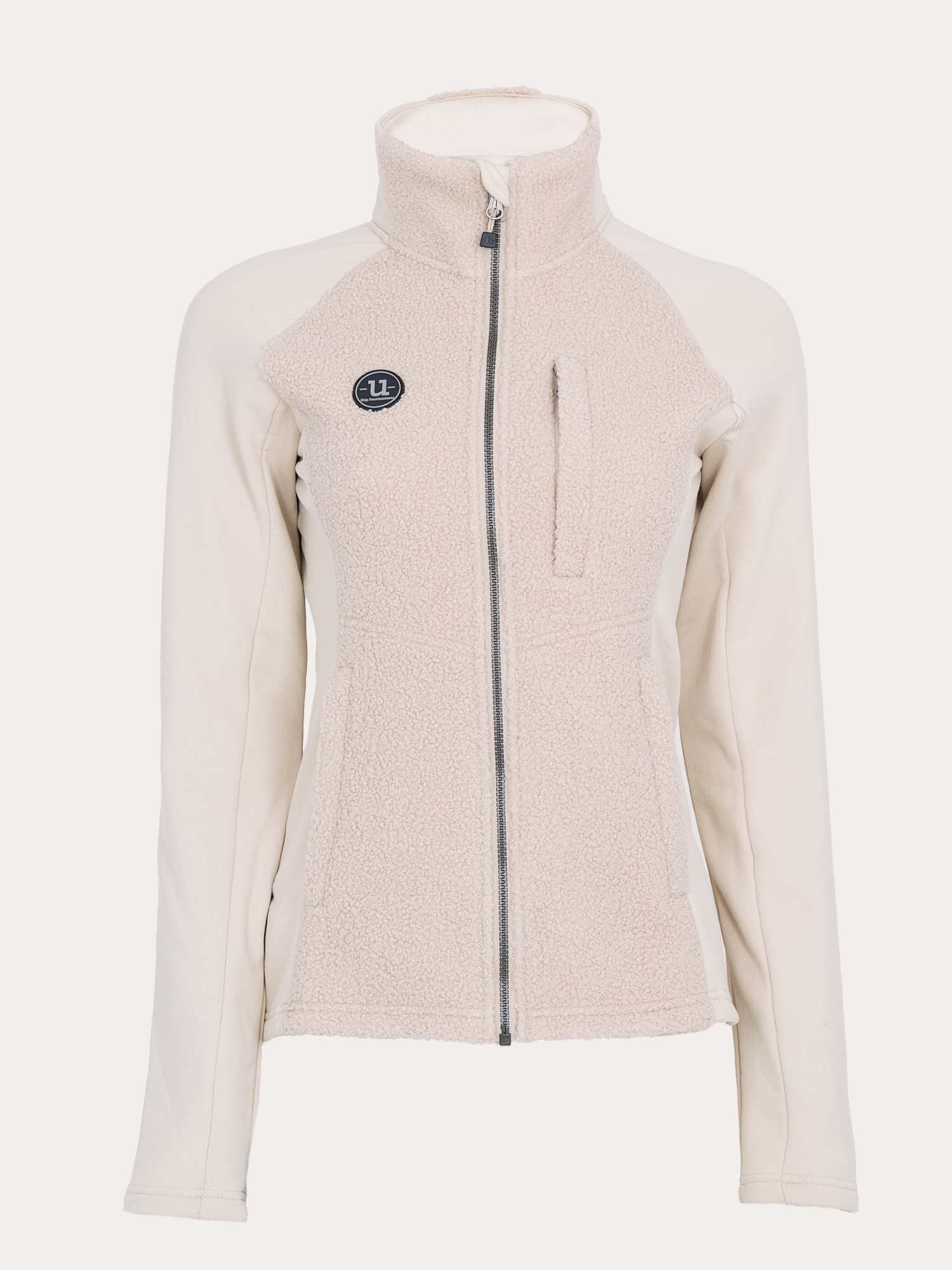 Cozy Pile Hybrid Jacket Off White