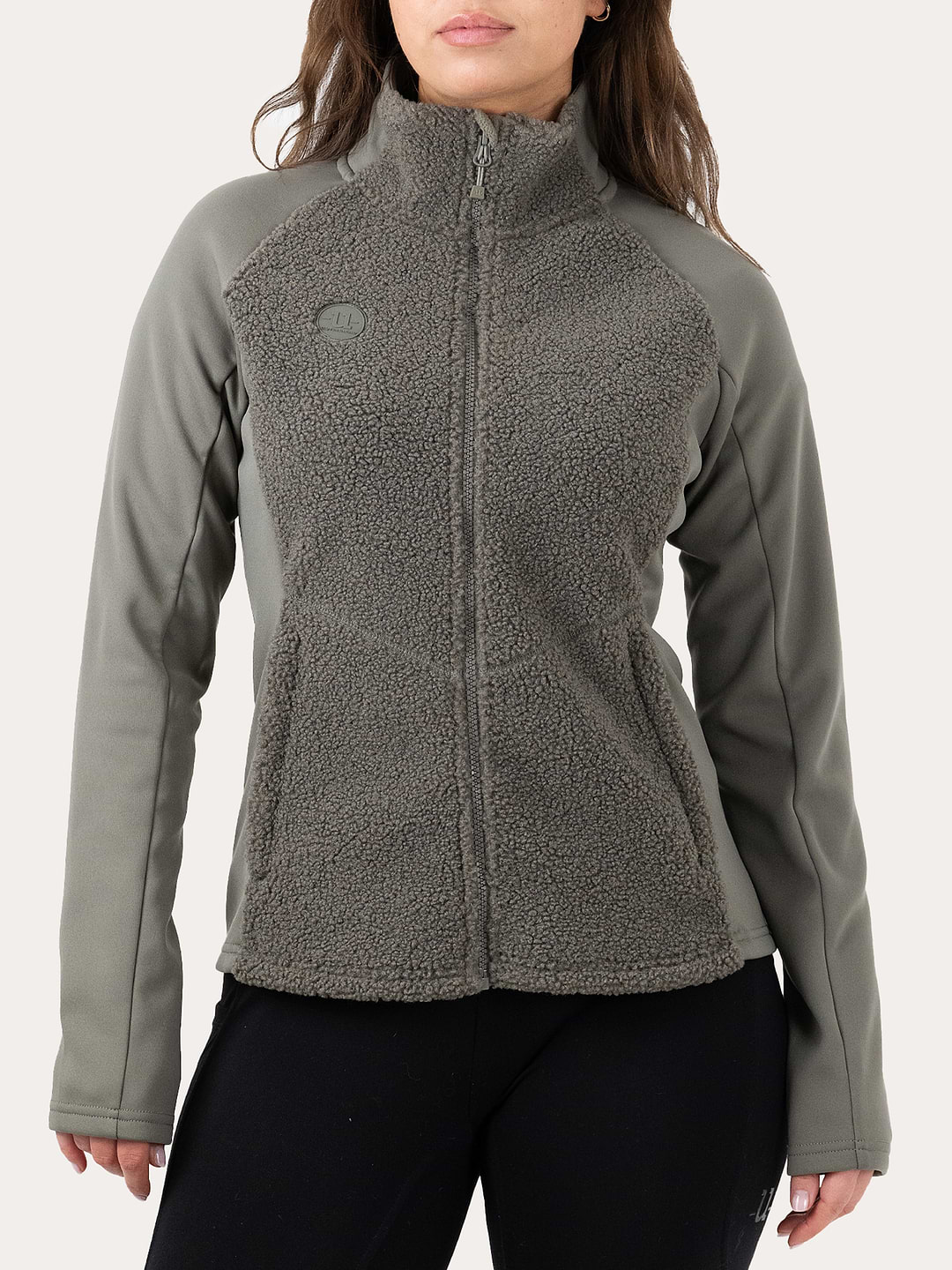 Cozy Pile Hybrid Jacket Smokey Olive