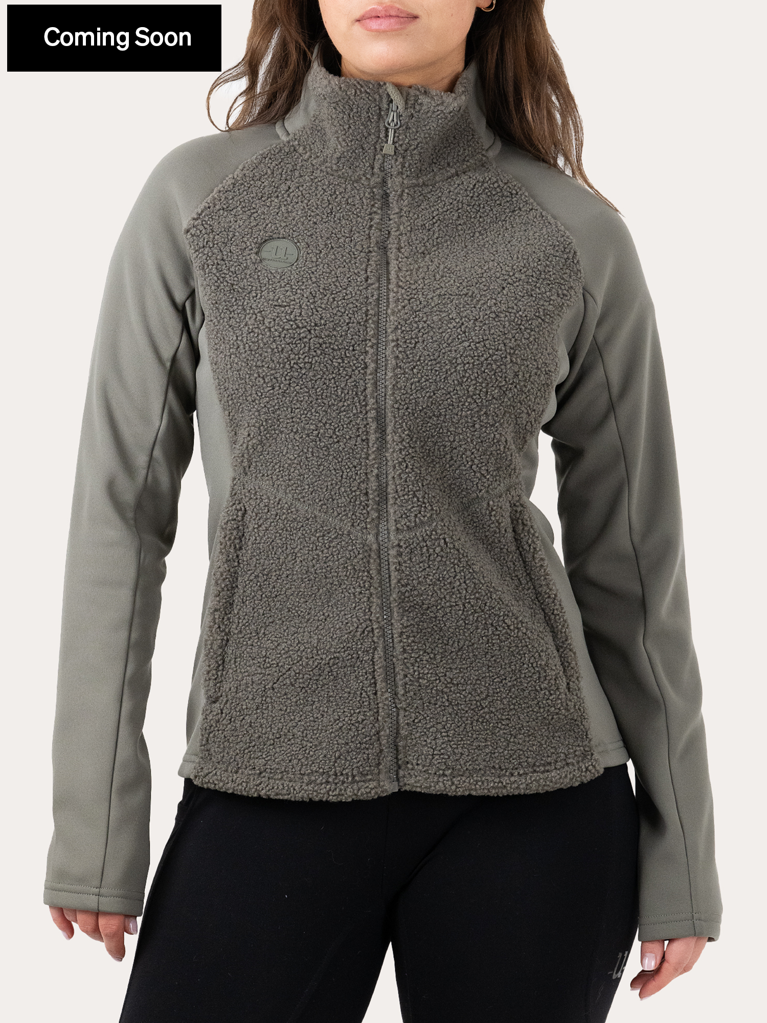 Cozy Pile Hybrid Jacket Smokey Olive