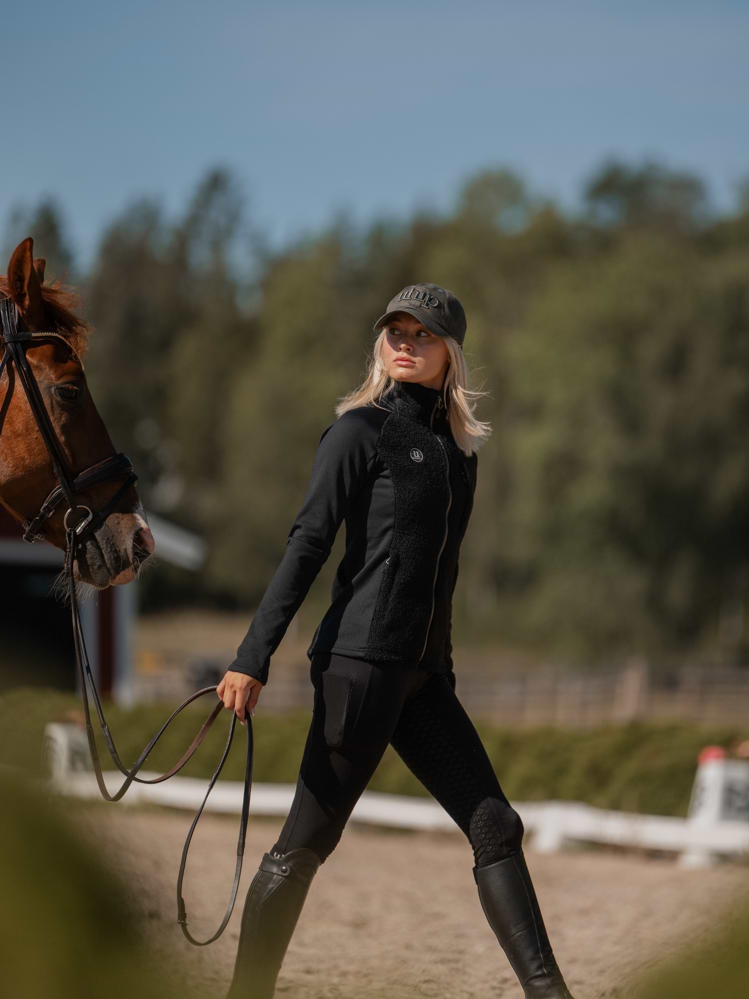 Cozy Pile Hybrid Jacket Jet Black – Warm & Durable Fleece Jacket