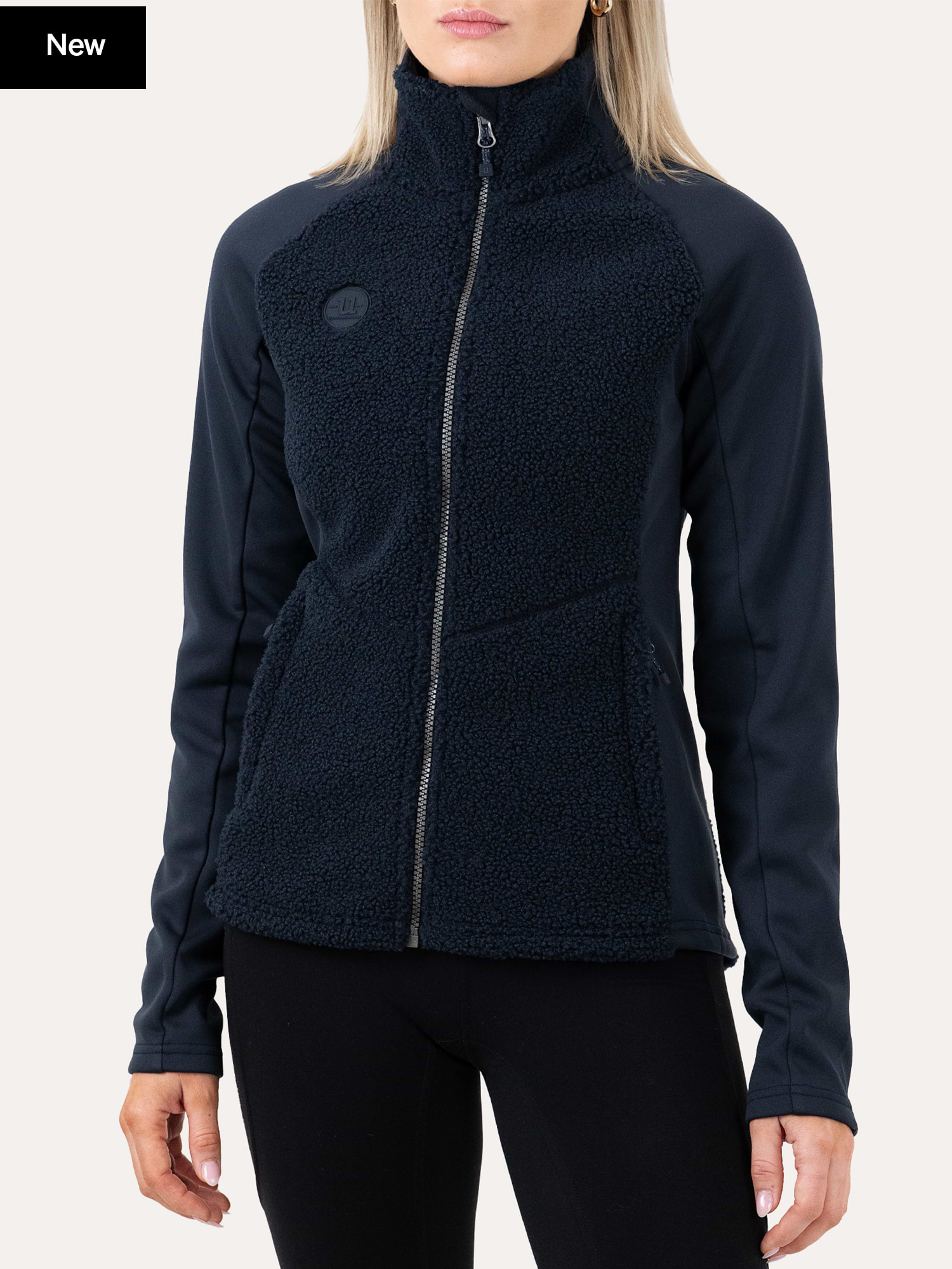 Cozy Pile Hybrid Jacket Midnight