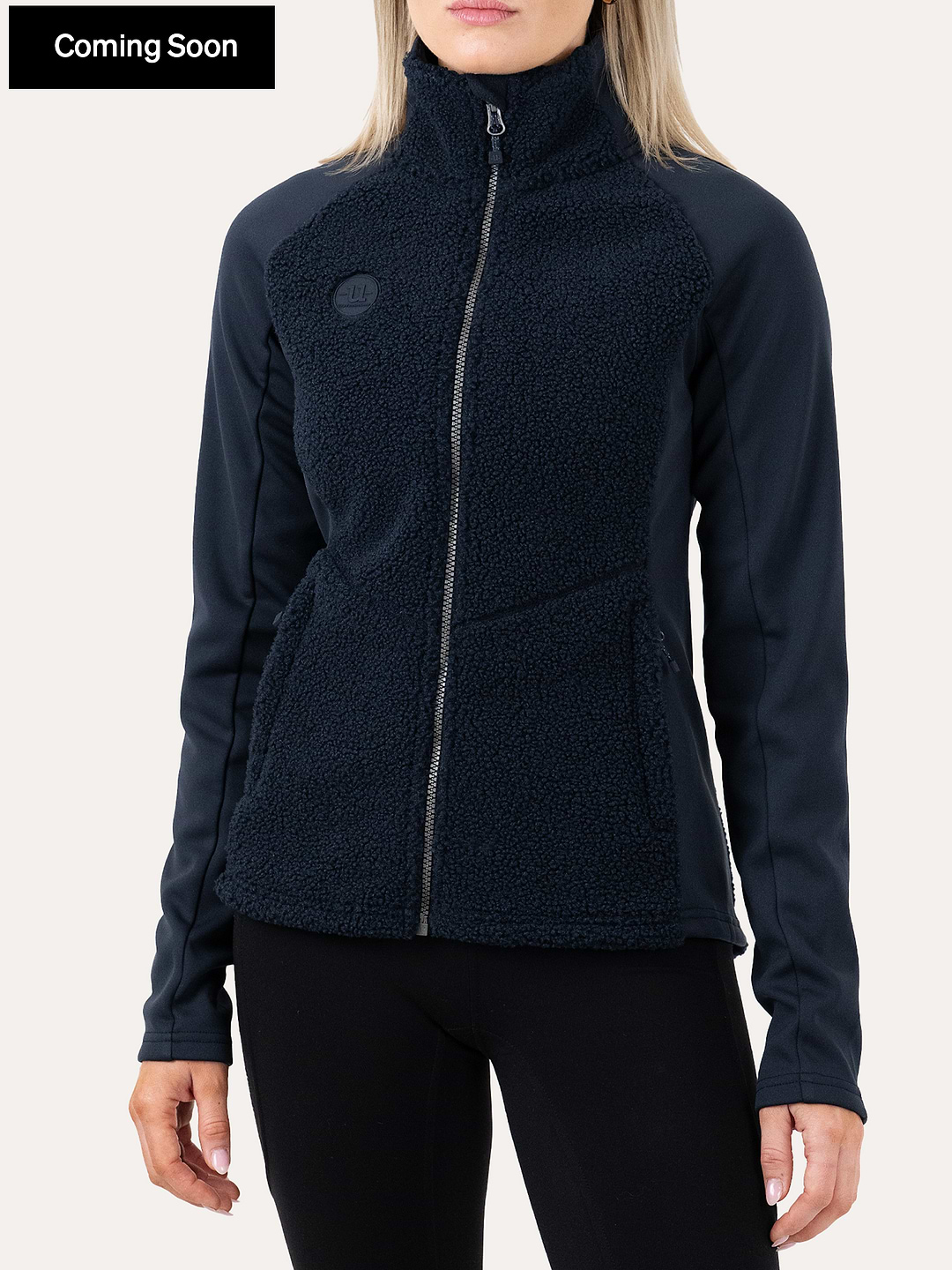 Cozy Pile Hybrid Jacket Midnight