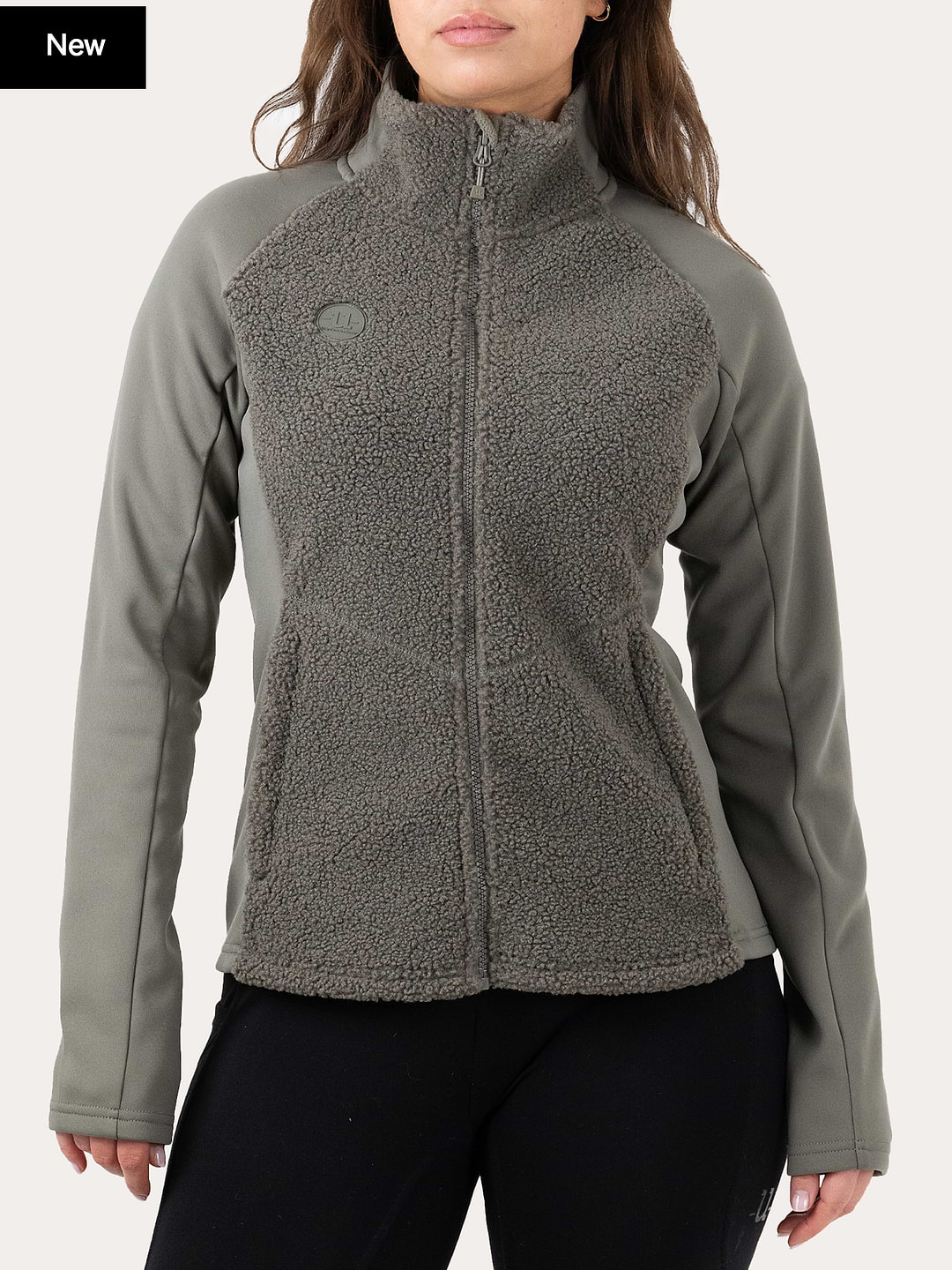 Cozy Pile Hybrid Jacket Smokey Olive