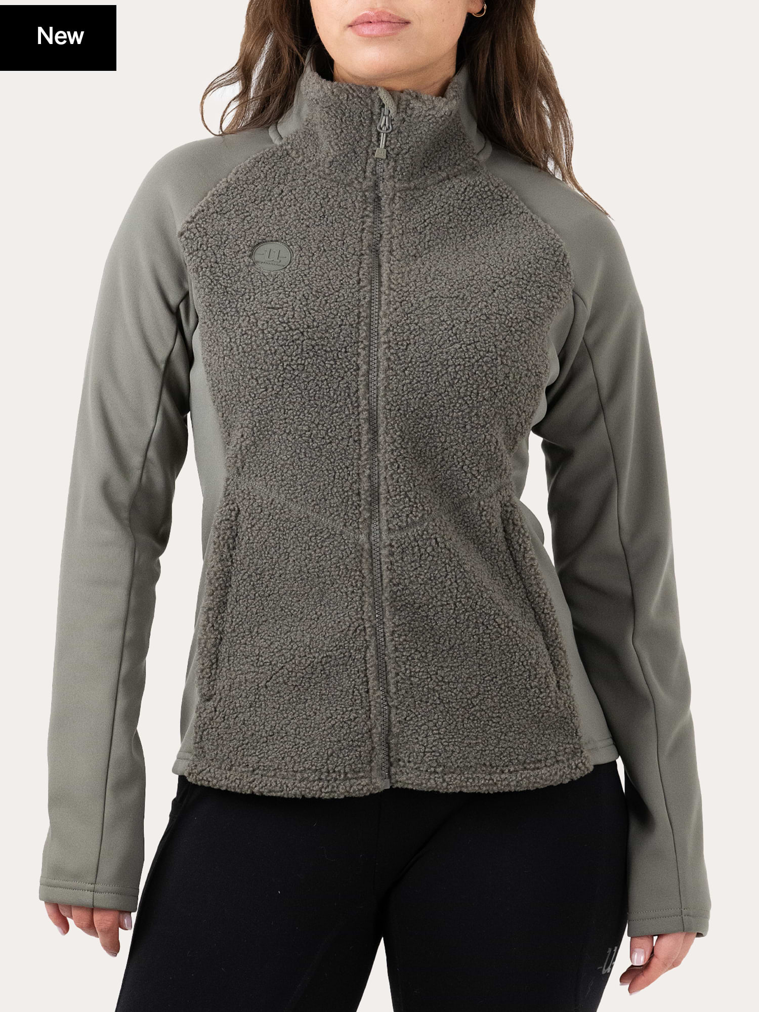 Cozy Pile Hybrid Jacket Smokey Olive