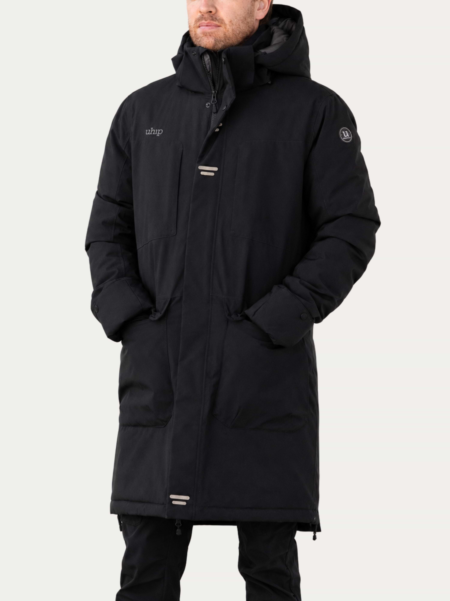 Urban Stretch Men's Parka – Waterproof & Warm Winter Riding Jacket