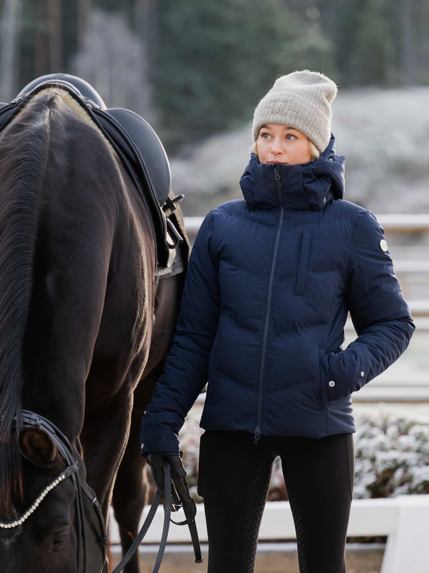 Frost Jacket Short Navy