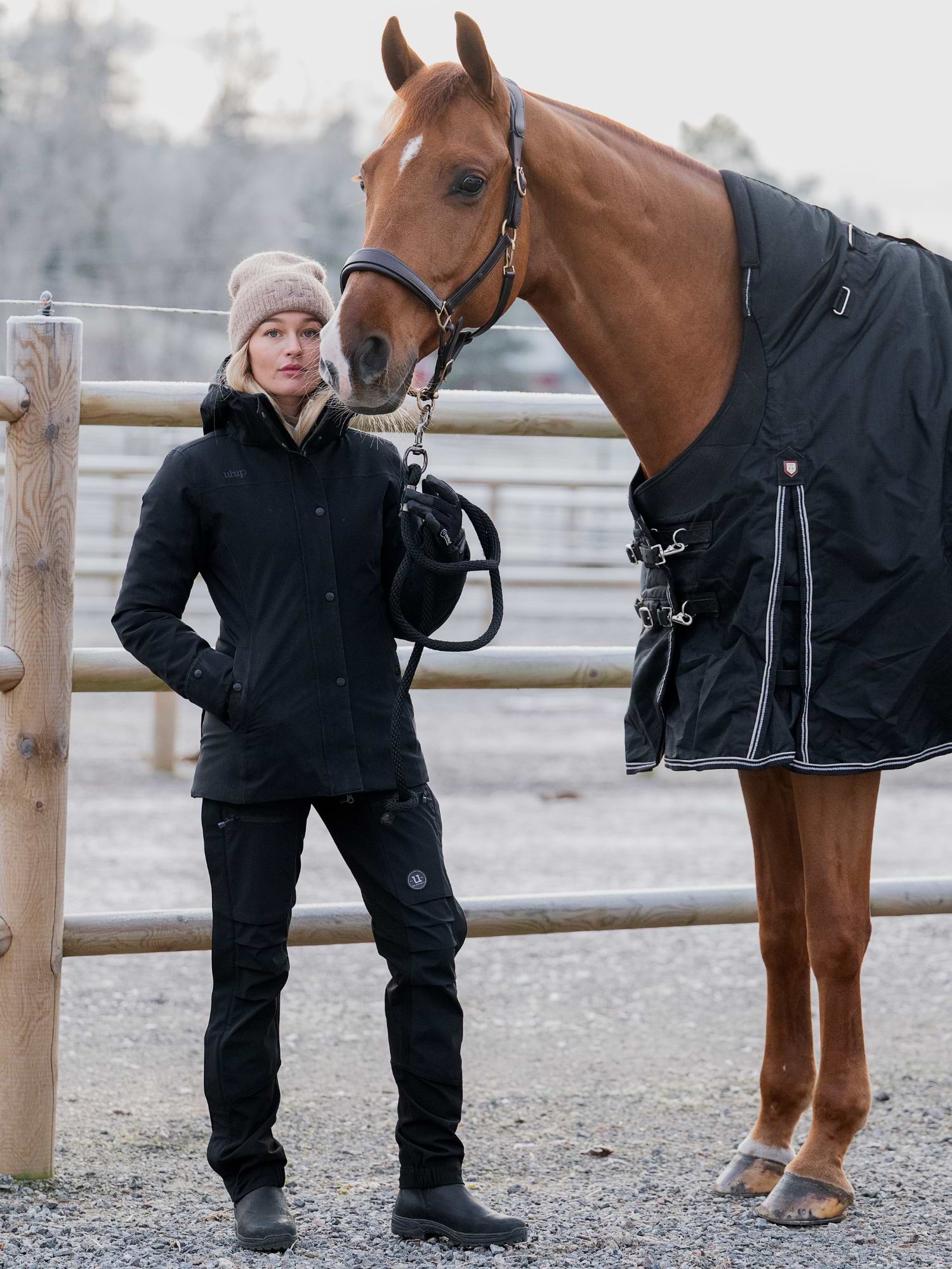 Rainy Zip Pant 2.0 Jet Black