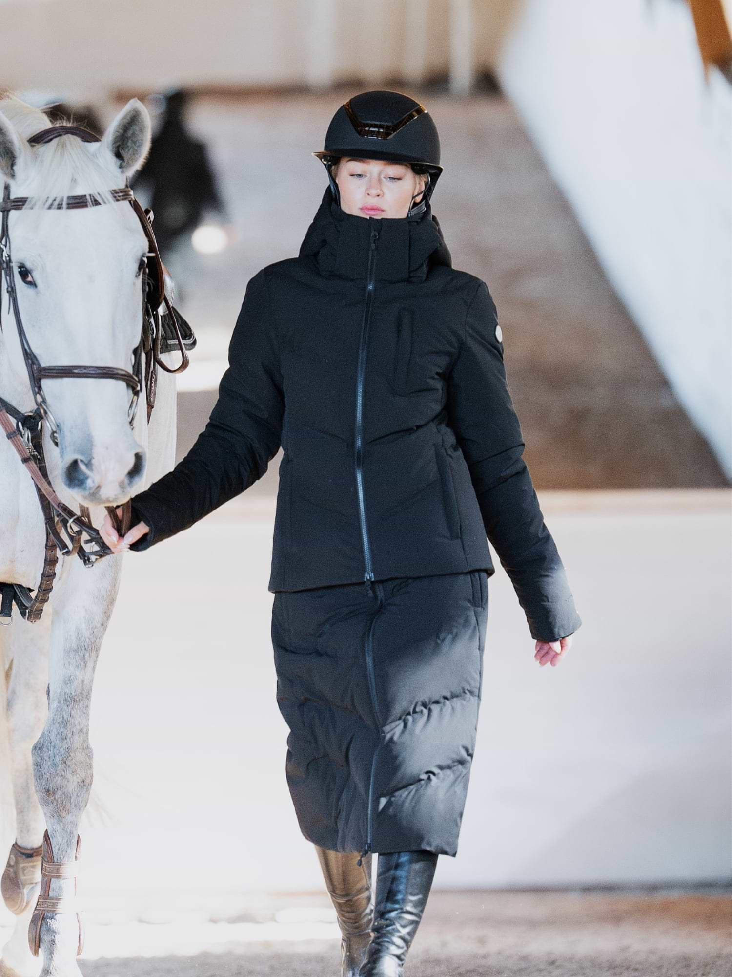 Frost Thermal Skirt Jet Black