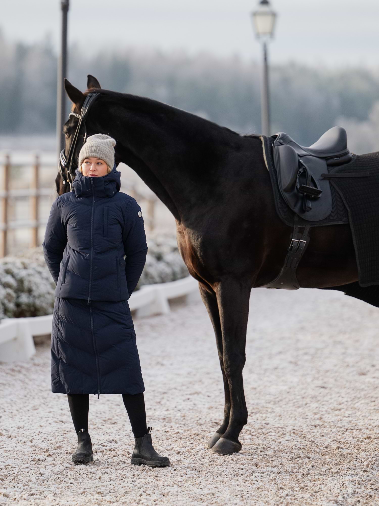 Frost Thermal Skirt Navy