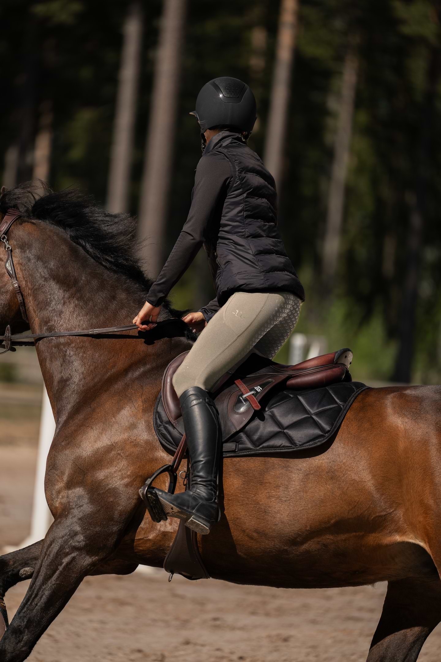 Perfect Fit Riding Tights Smokey Olive