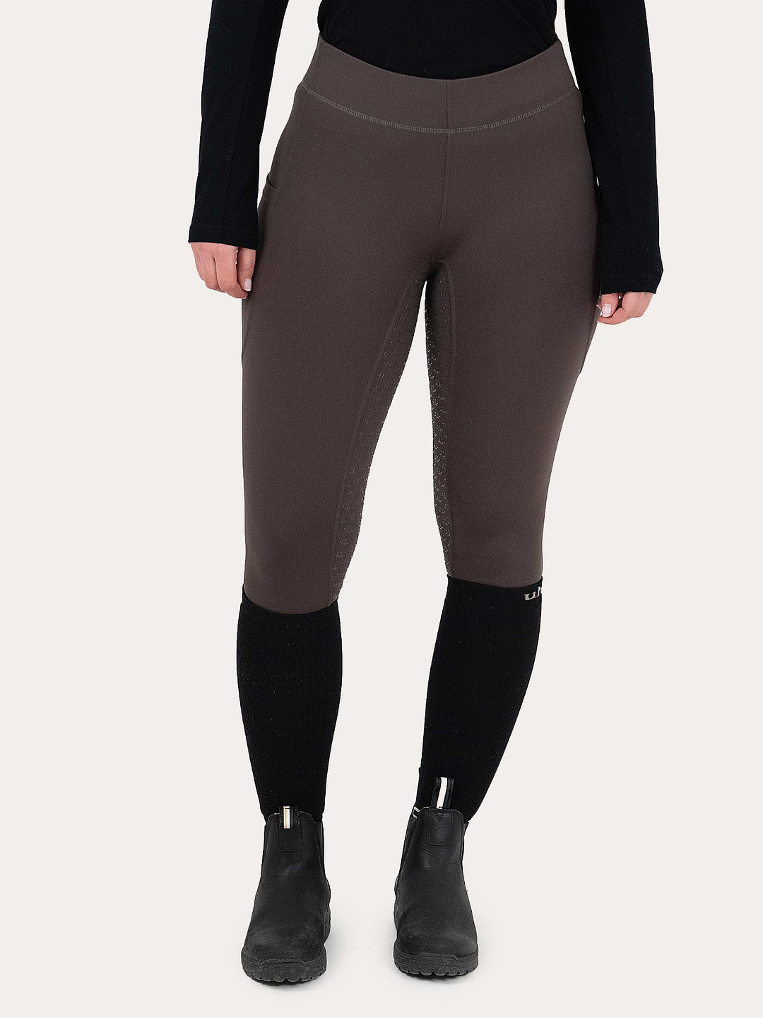 Perfect Fit Riding Tights Ash Brown