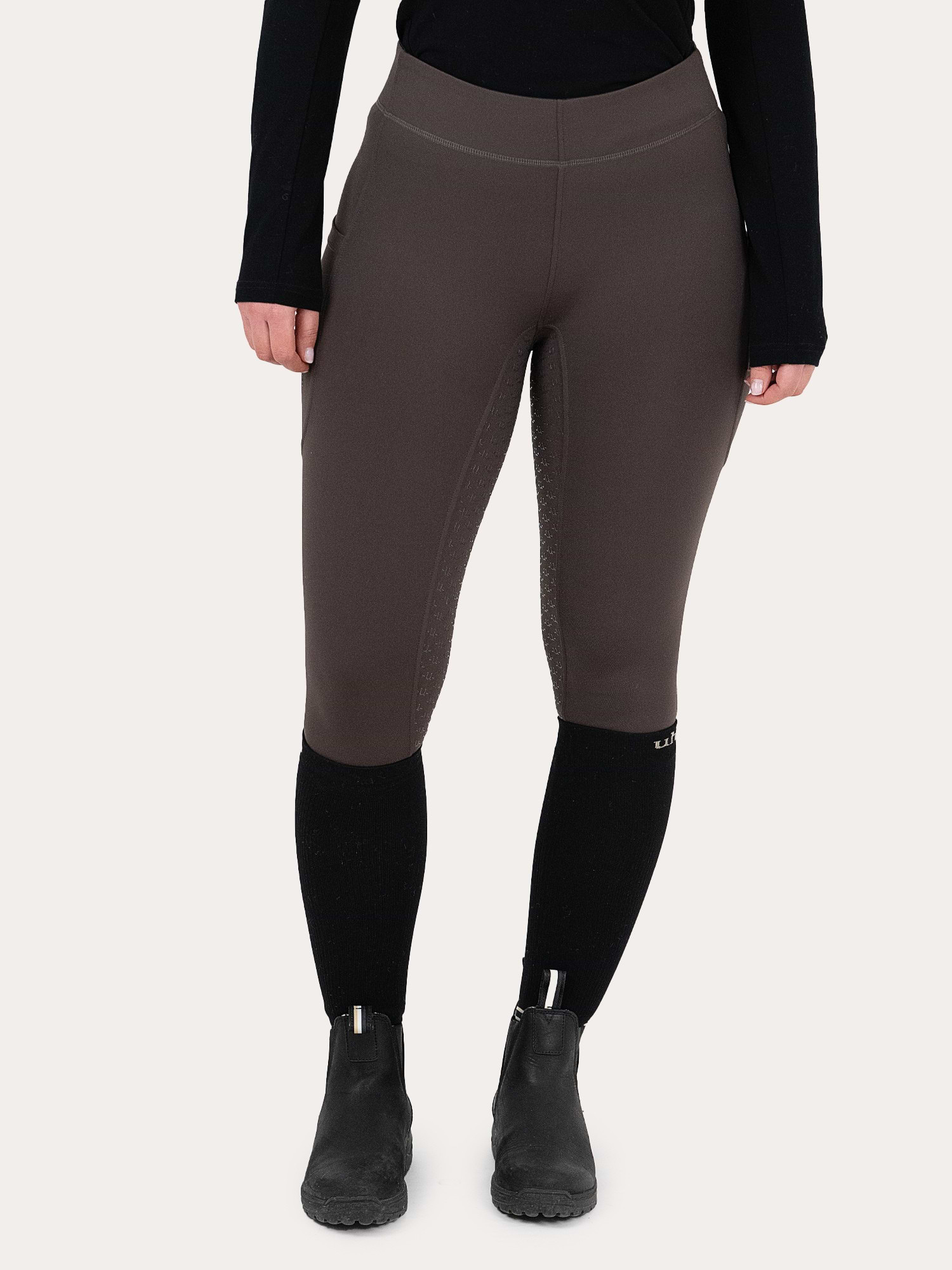 Perfect Fit Riding Tights Ash Brown