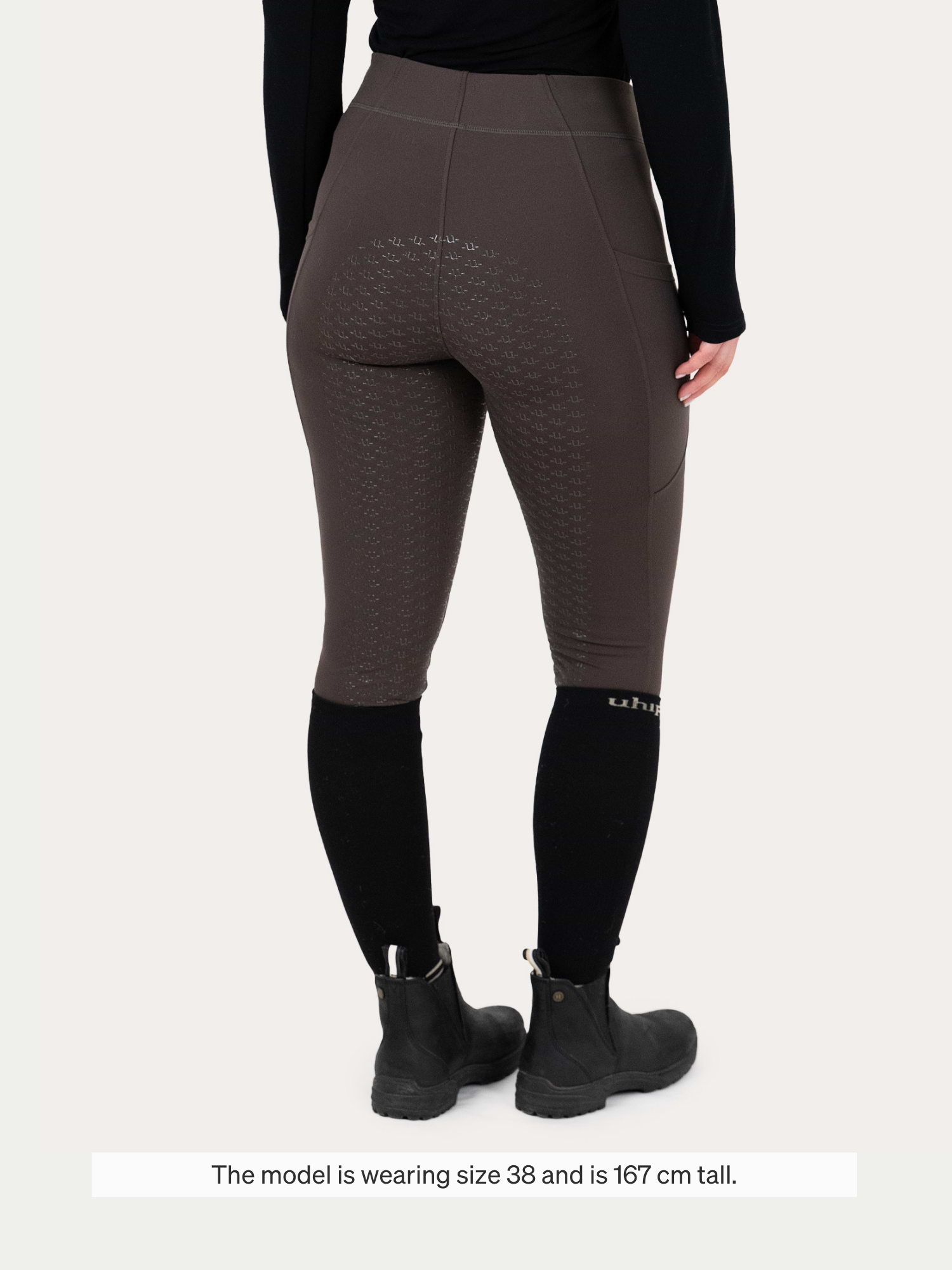 Perfect Fit Riding Tights Ash Brown