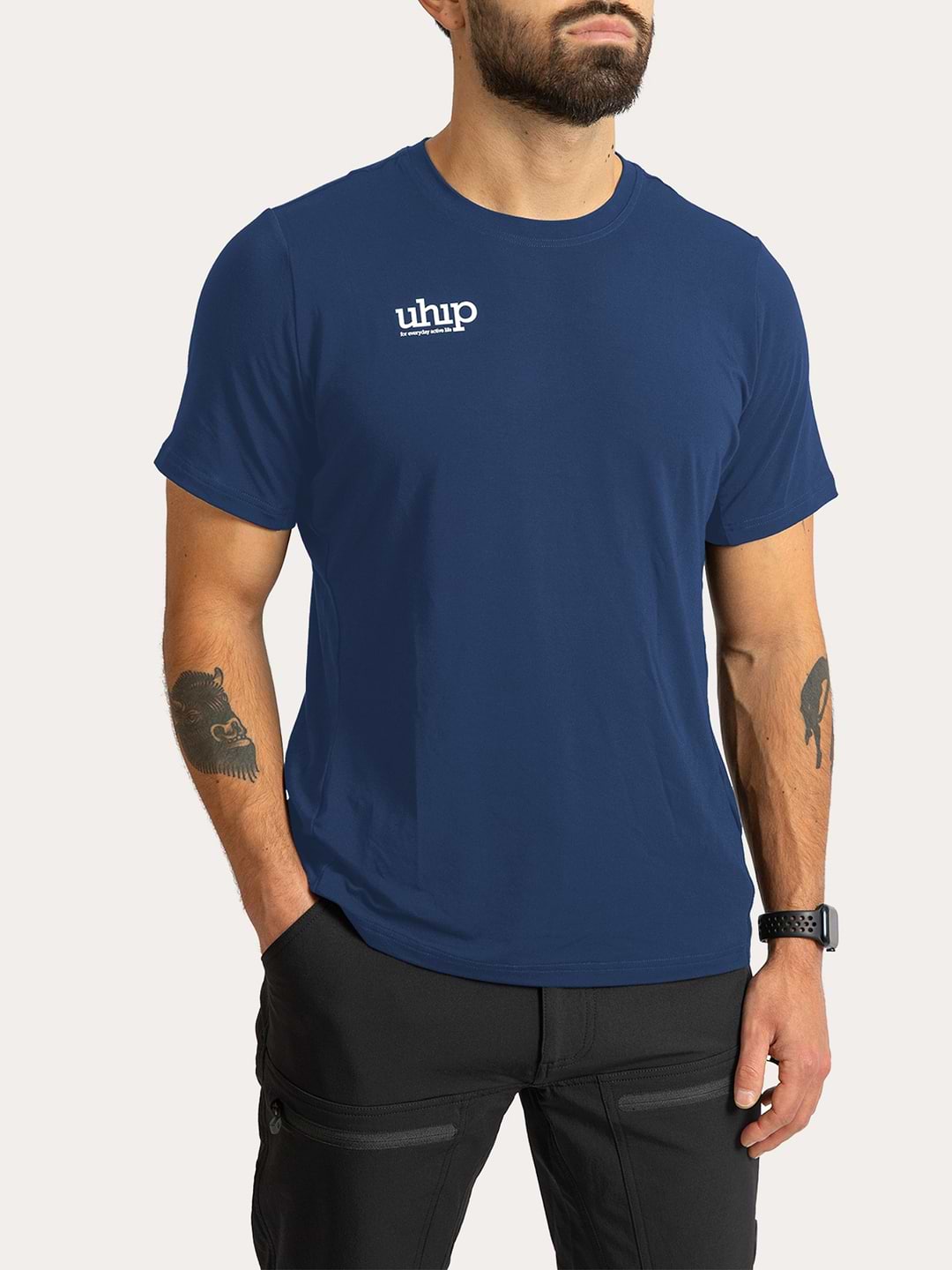 Men's Bamboo Tee Navy