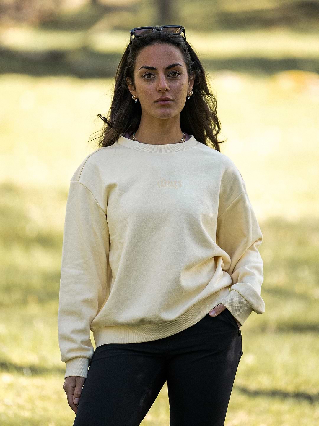 Classic Sweatshirt Yellow