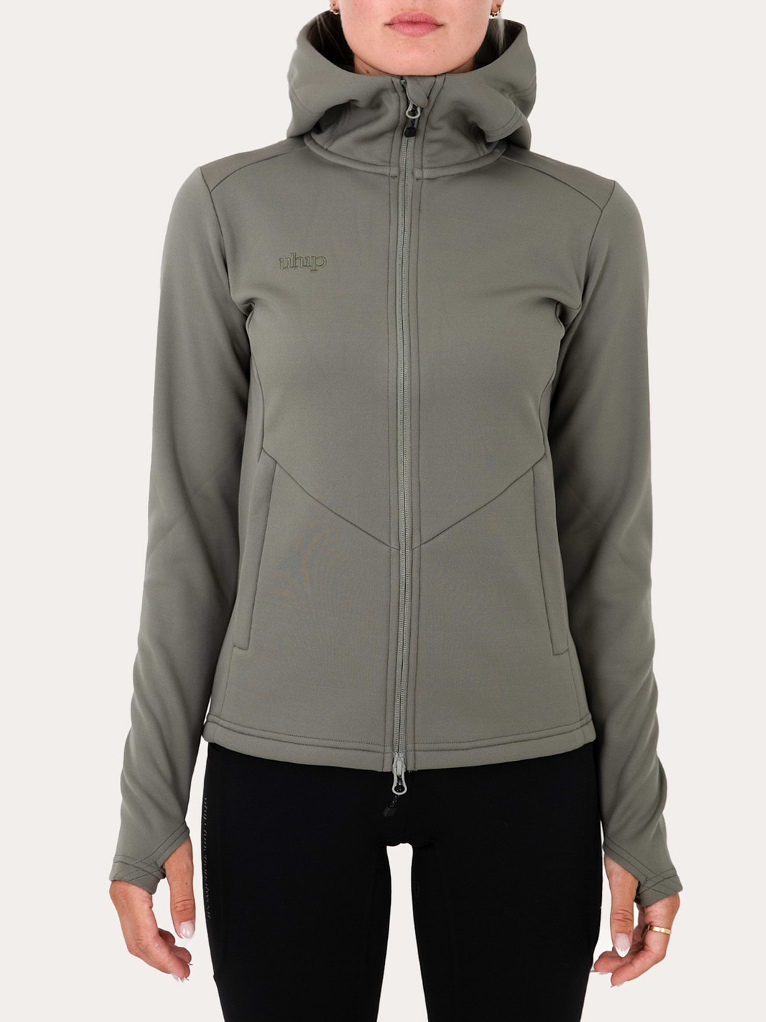 Misty Trainer Hoodie Smokey Olive