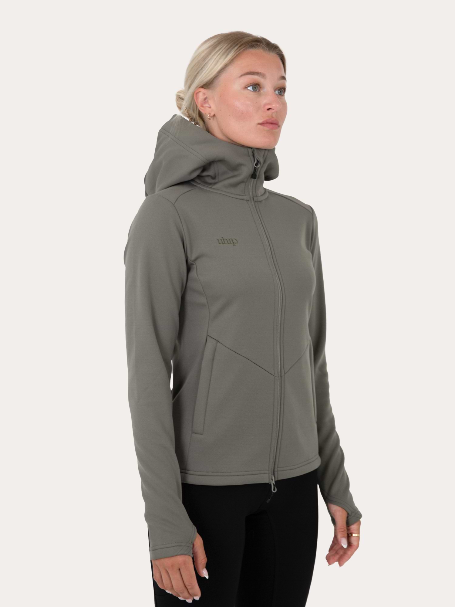 Misty Trainer Hoodie Smokey Olive