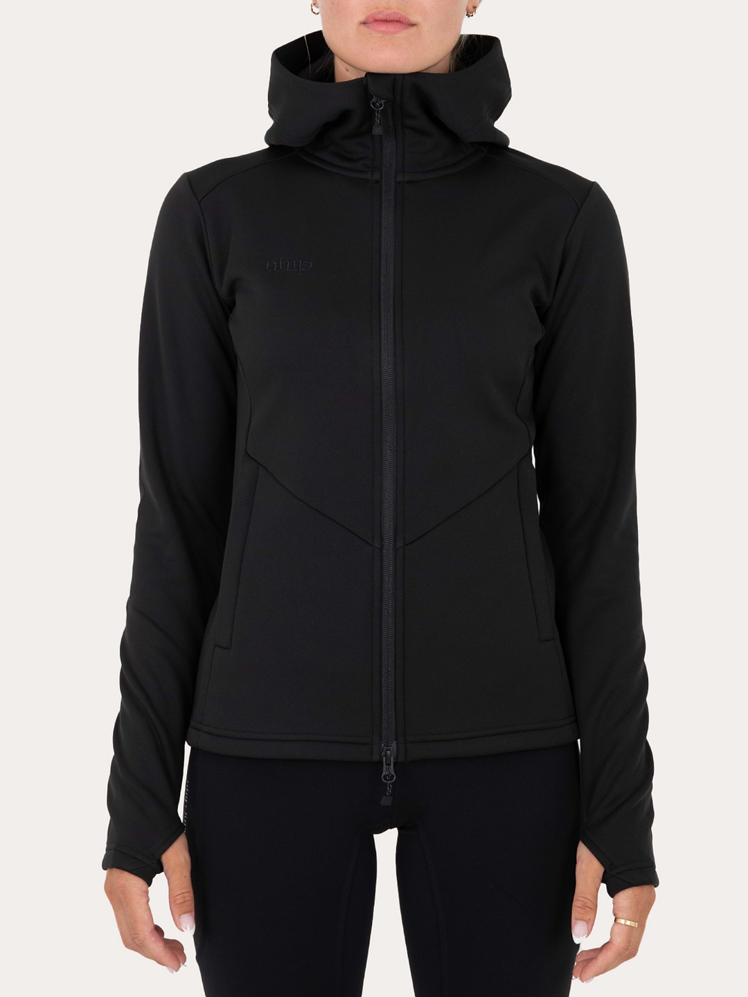 Misty Trainer Hoodie Jet Black