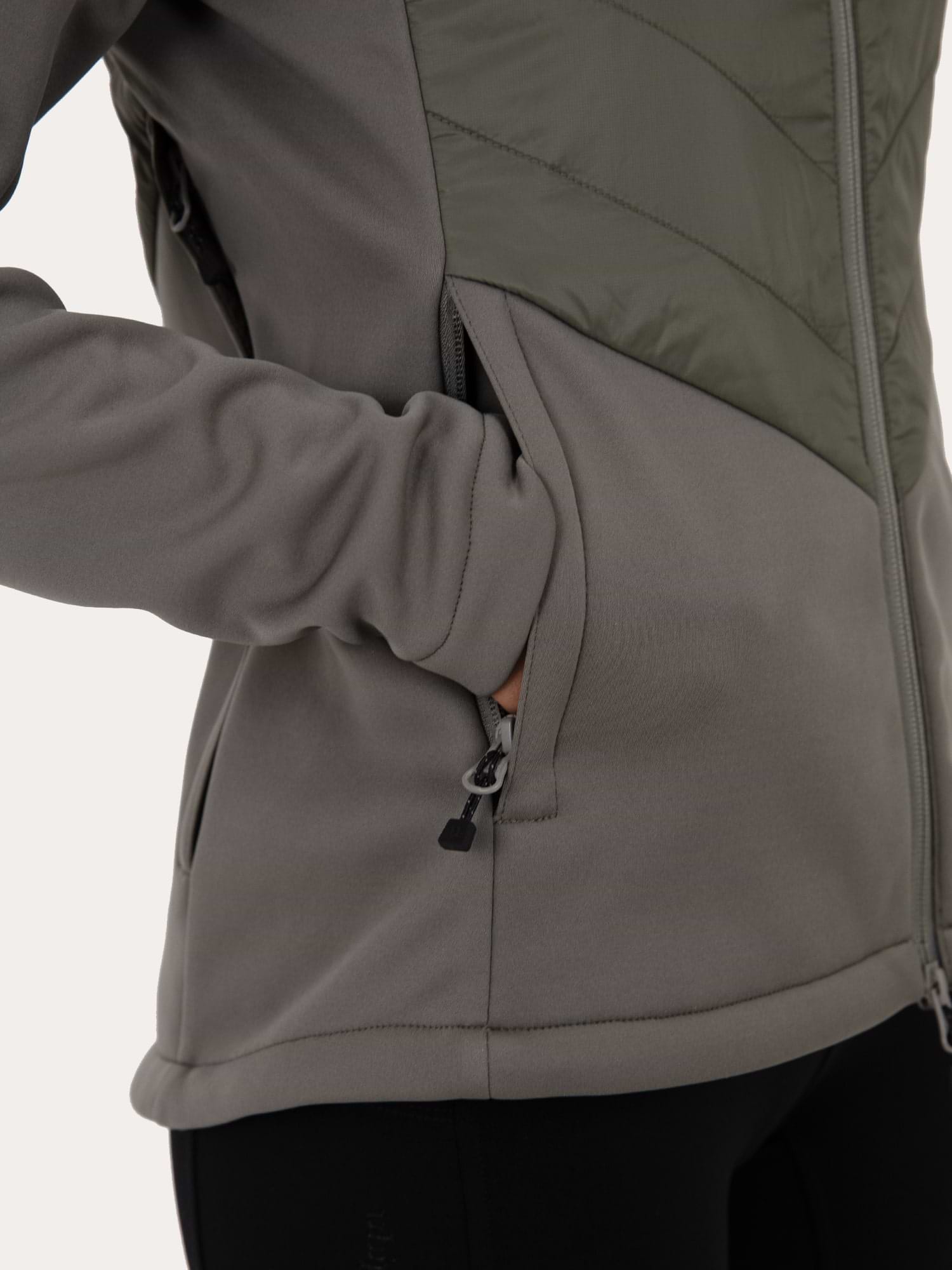 Misty Dog Trainer Hybrid Jacket Smokey Olive