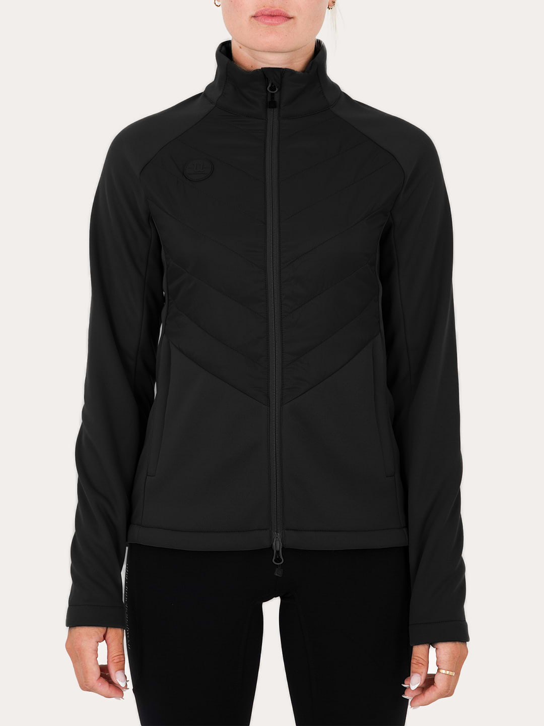 Misty Dog Trainer Hybrid Jacket Jet Black