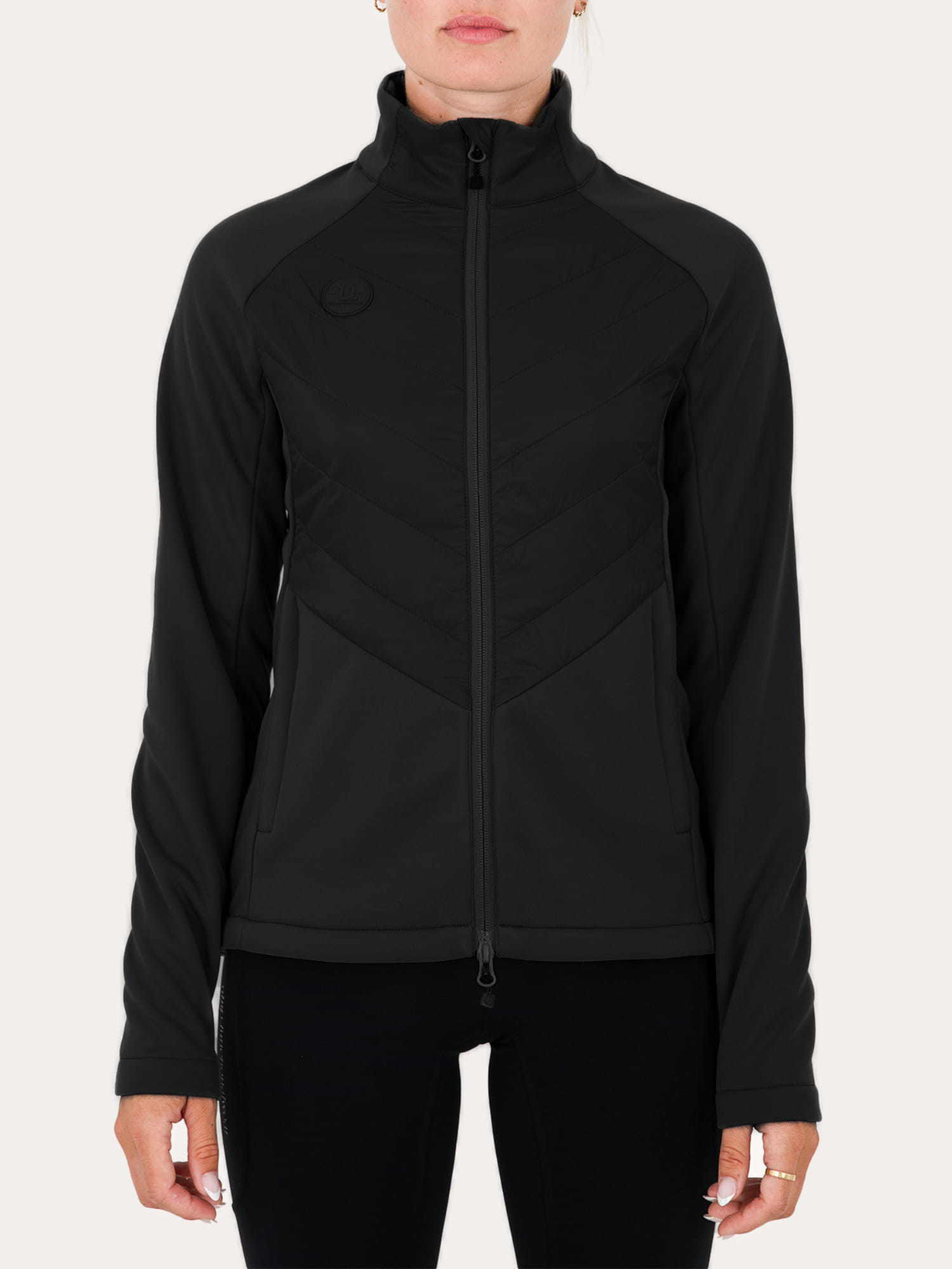 Misty Dog Trainer Hybrid Jacket Jet Black