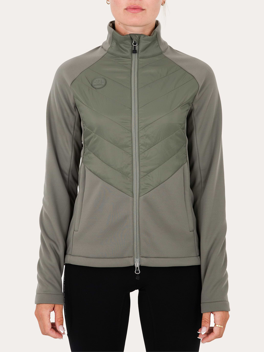 Misty Dog Trainer Hybrid Jacket Smokey Olive