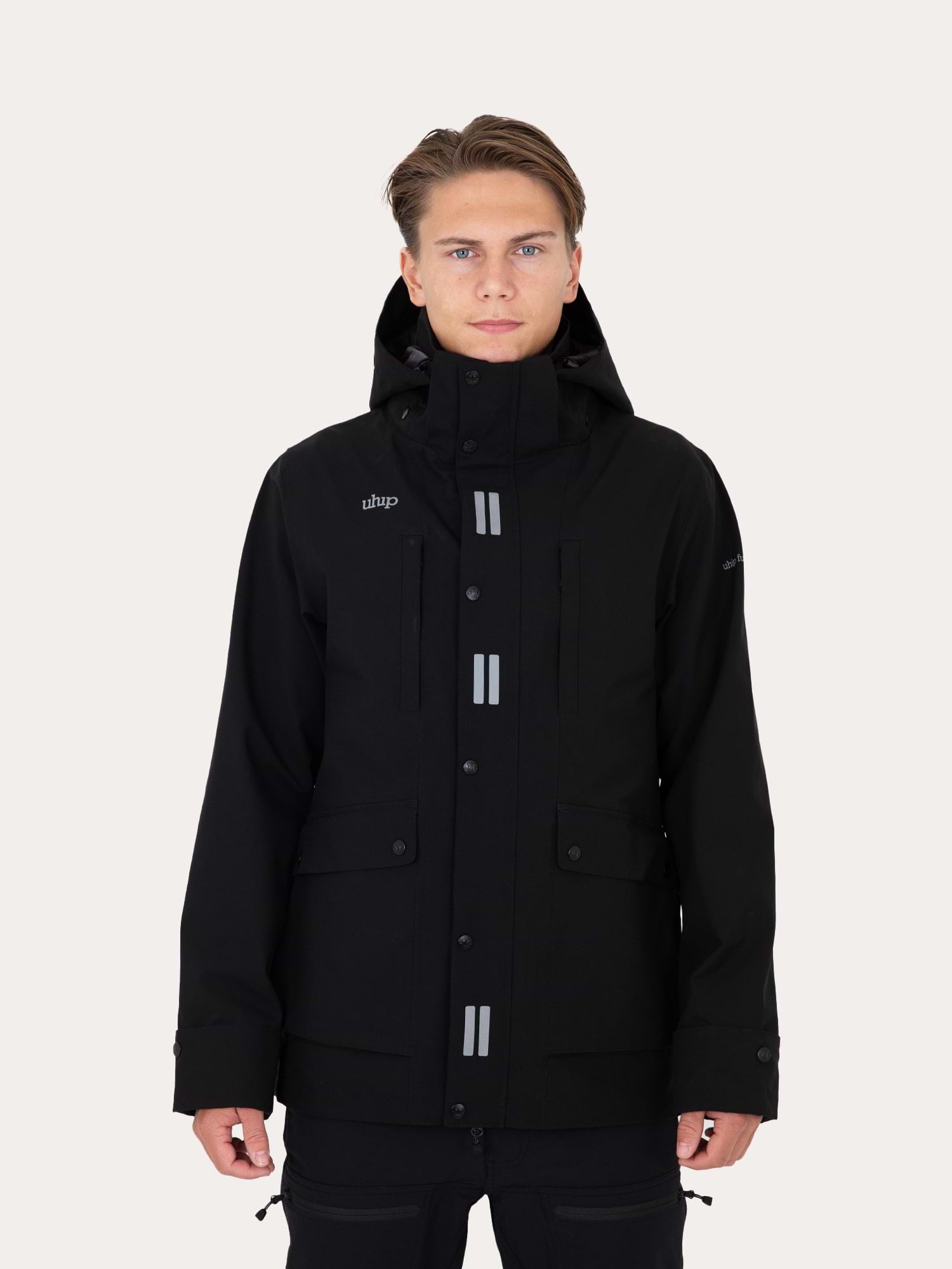 Mens Regular Pro Dog Trainer Jacket Jet Black