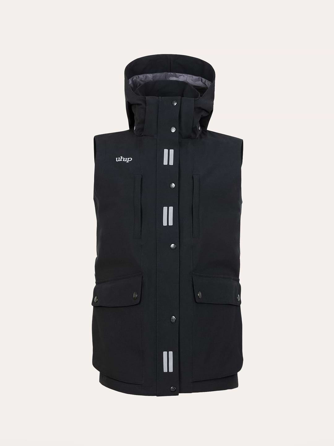 Mens Regular Pro Dog Trainer Vest Jet Black