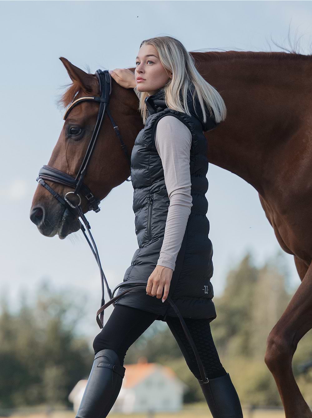 Everyday Long Vest – Lightweight Equestrian Vest - Uhip