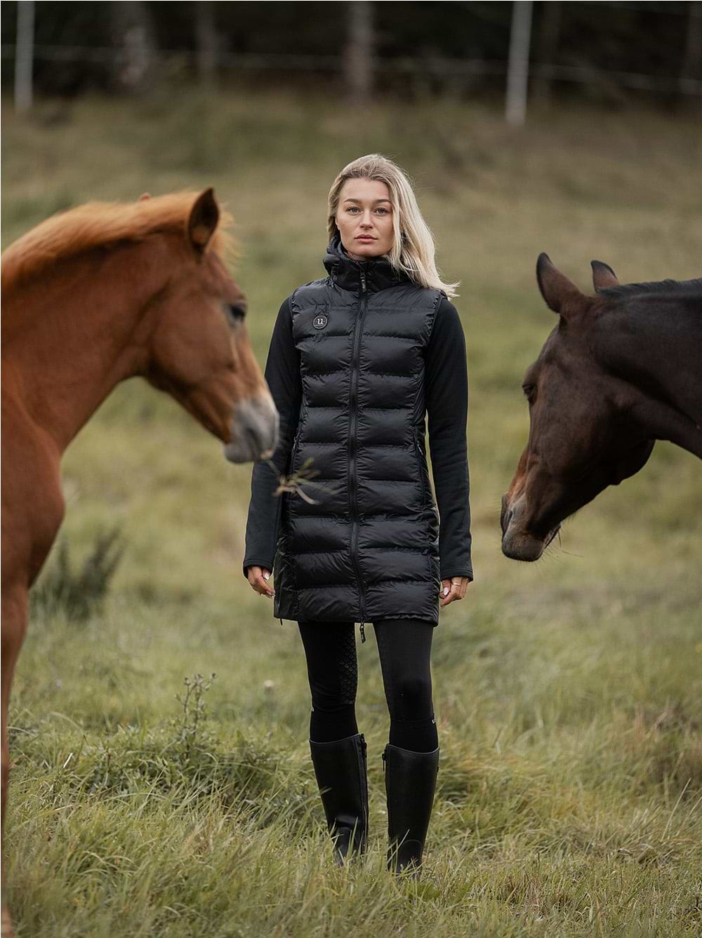 Everyday Long Vest – Lightweight Equestrian Vest - Uhip
