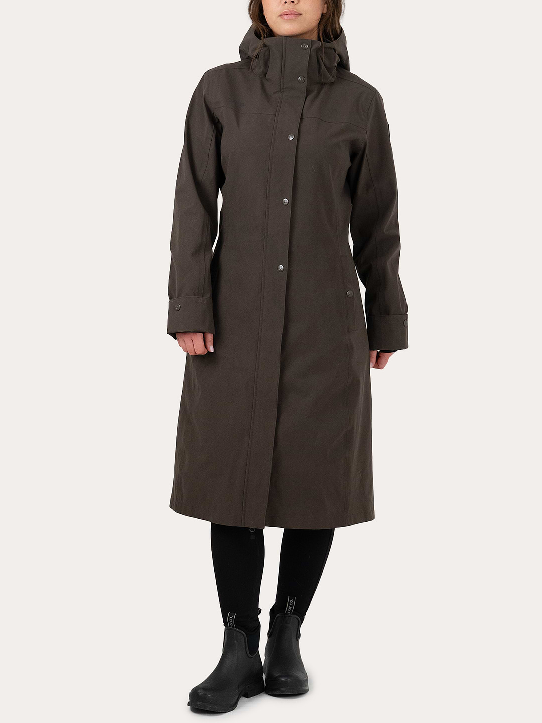 Hailey Insulated Coat Ash Brown