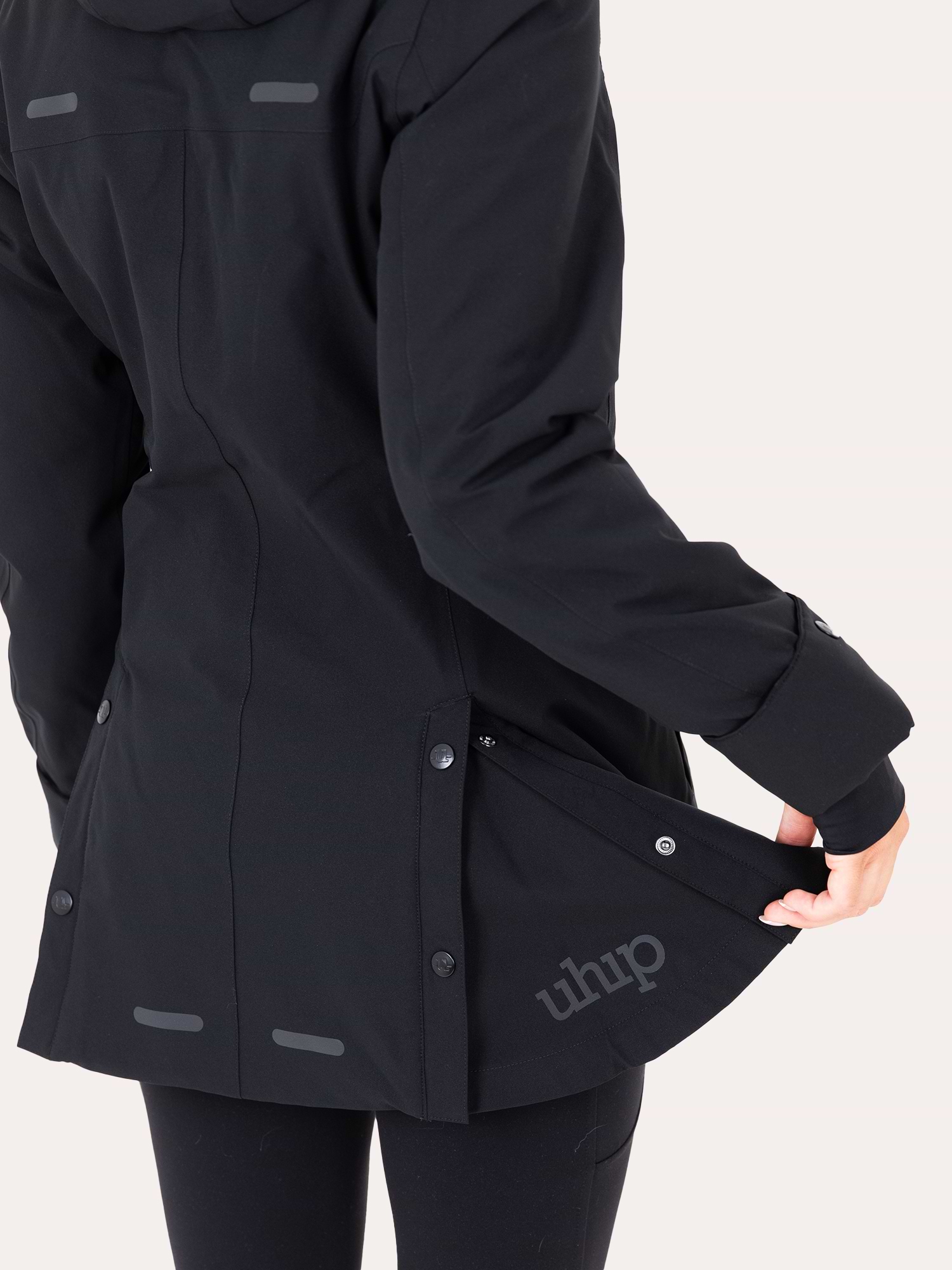 Hailey Winter Jacket Jet Black