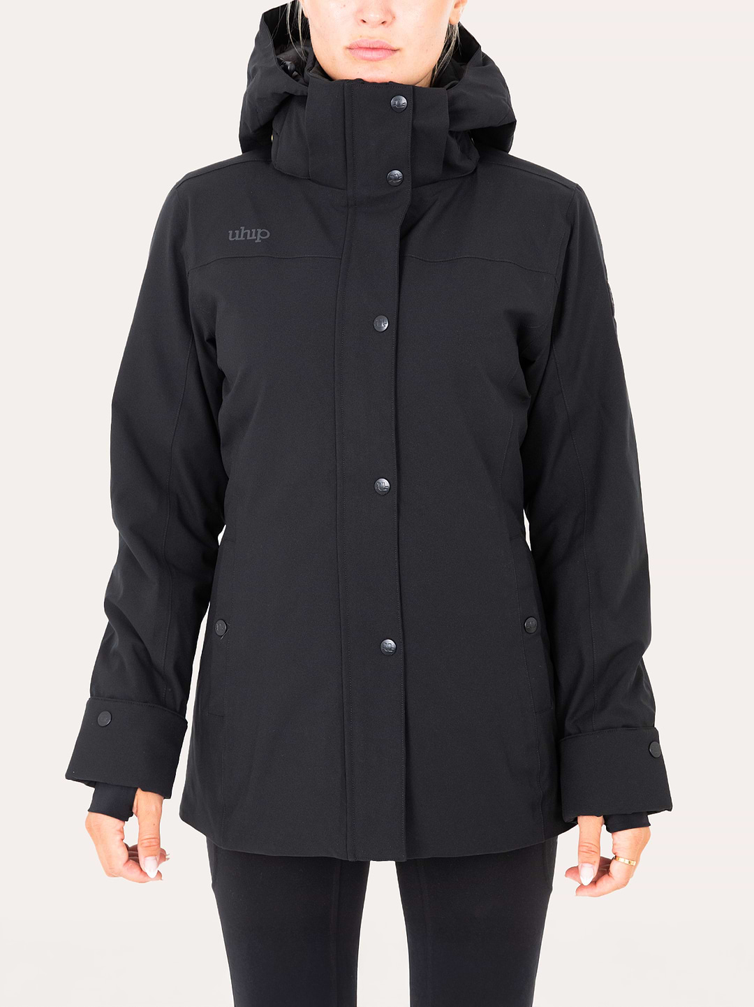 Hailey Winter Jacket Jet Black
