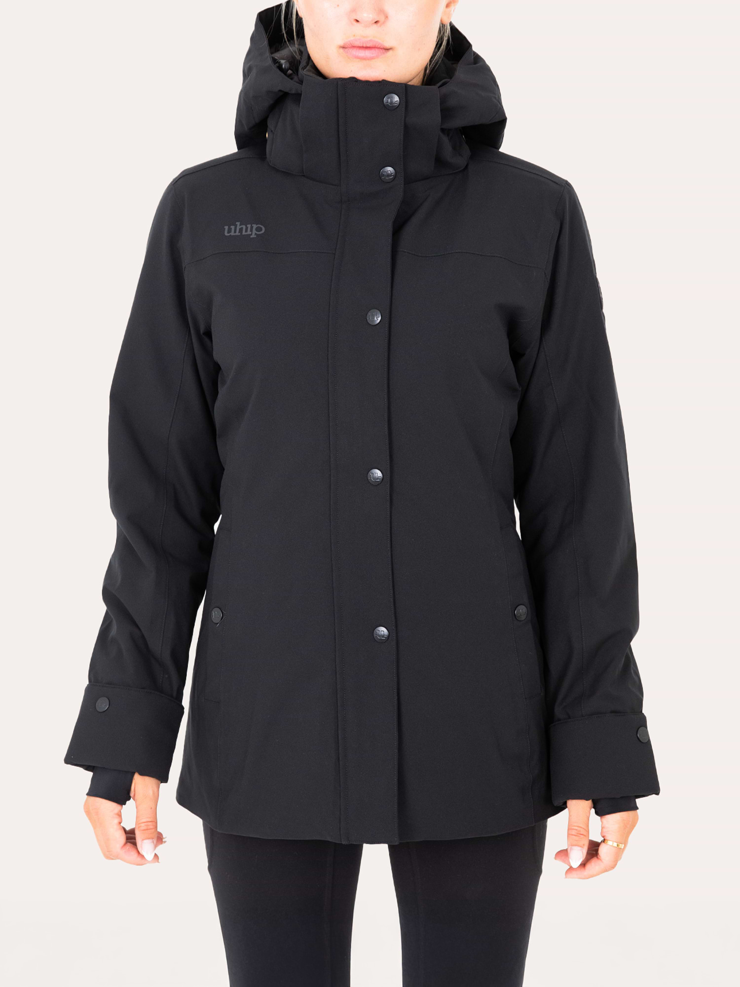 Hailey Light Insulated Jacket Jet Black