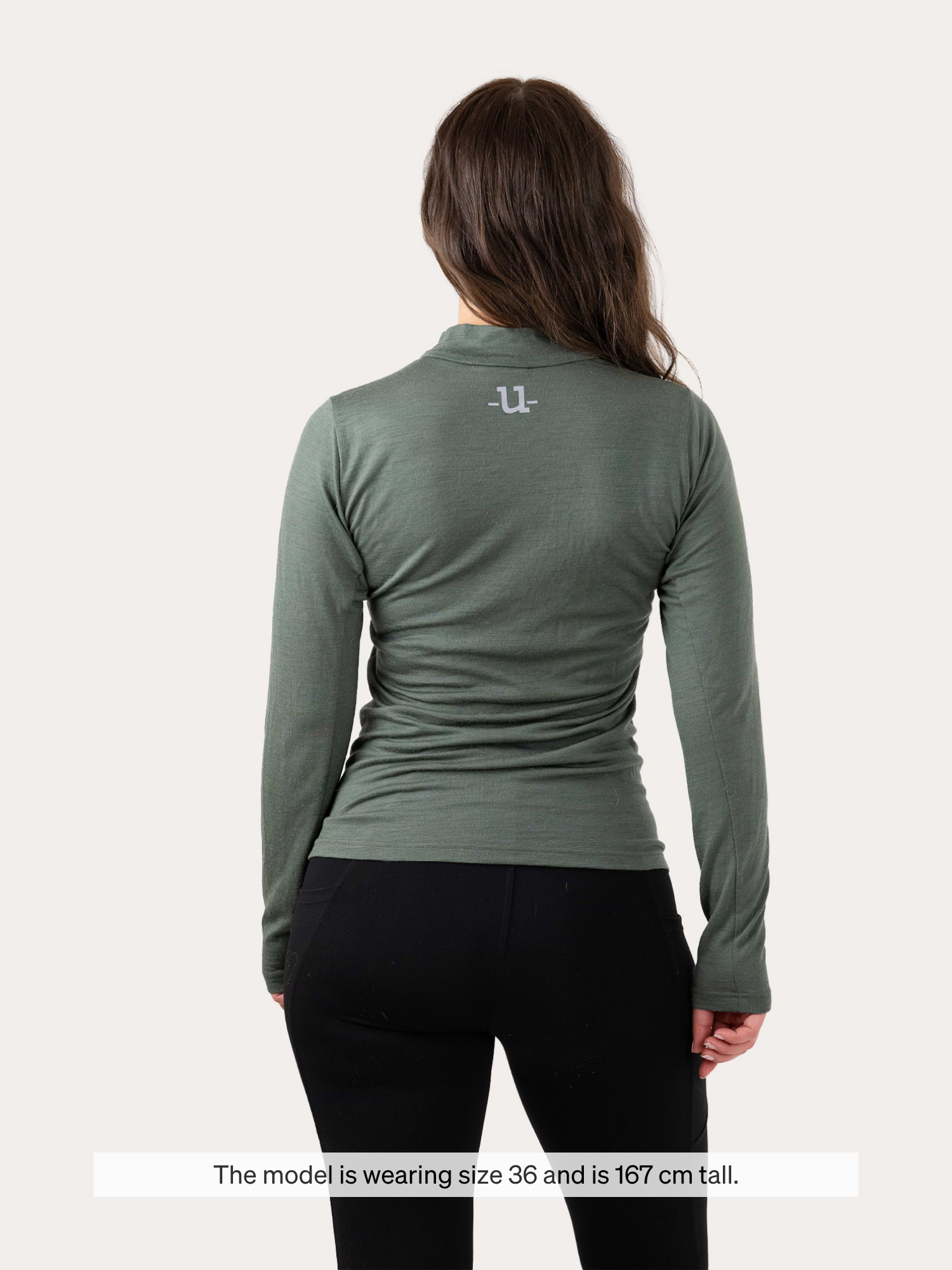 Merino Half Zip Top
