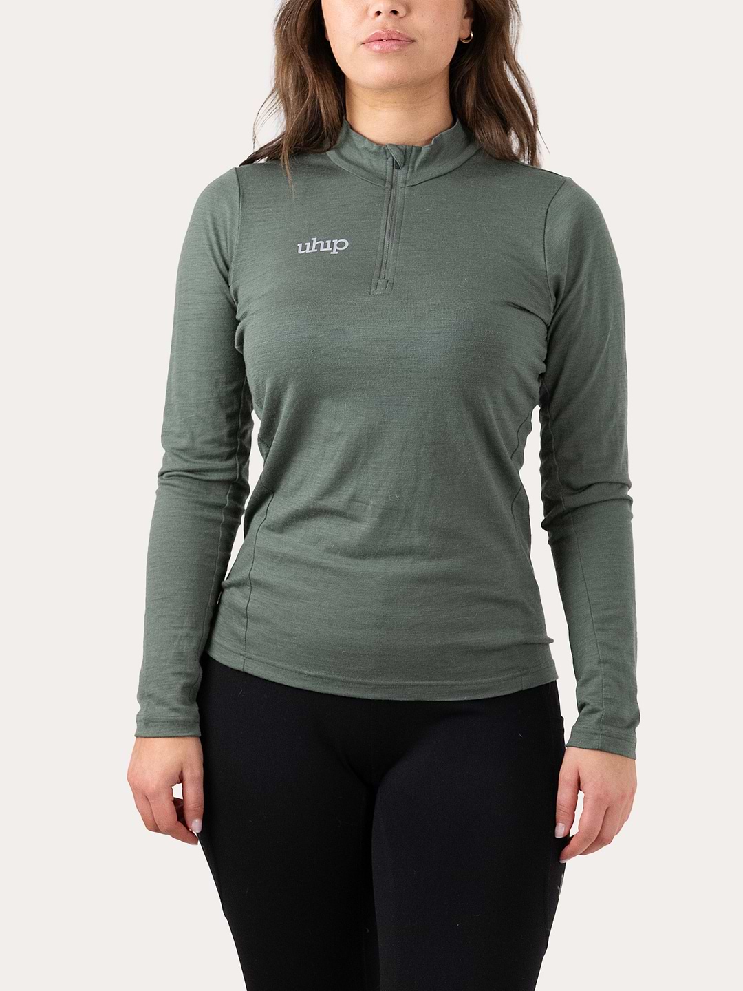 Merino Half Zip Top