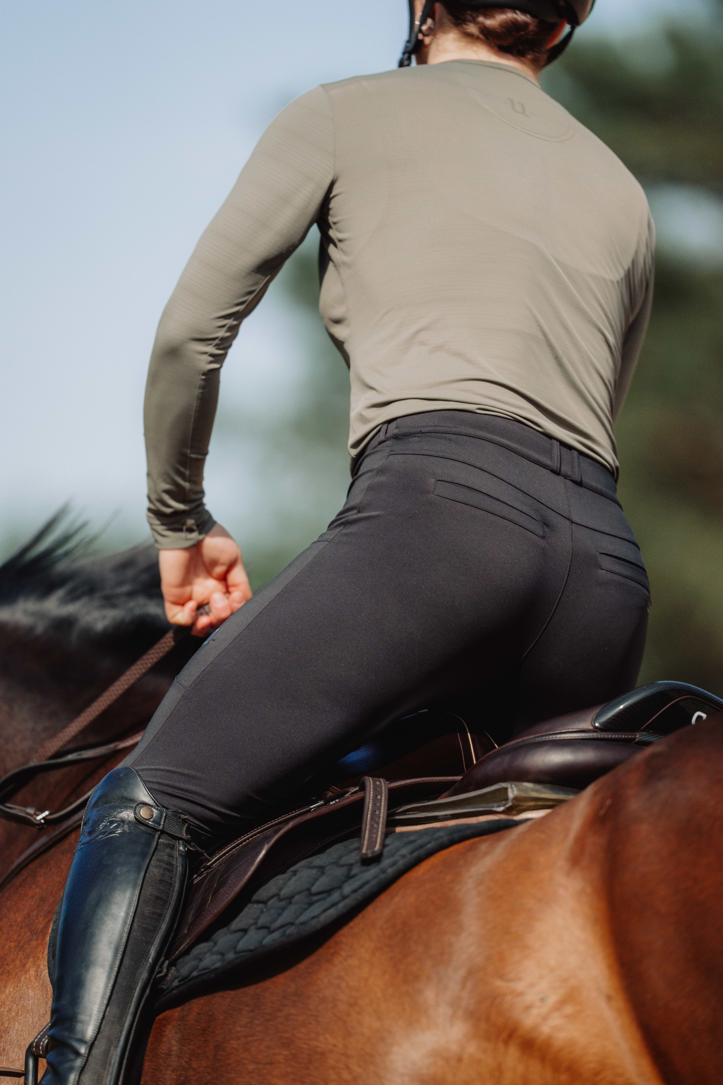 Hybrid Breeches Half Grip