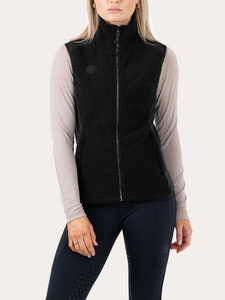 Cozy Pile Fleece Hybrid Vest | Uhipwear Riding Clothes & Dog