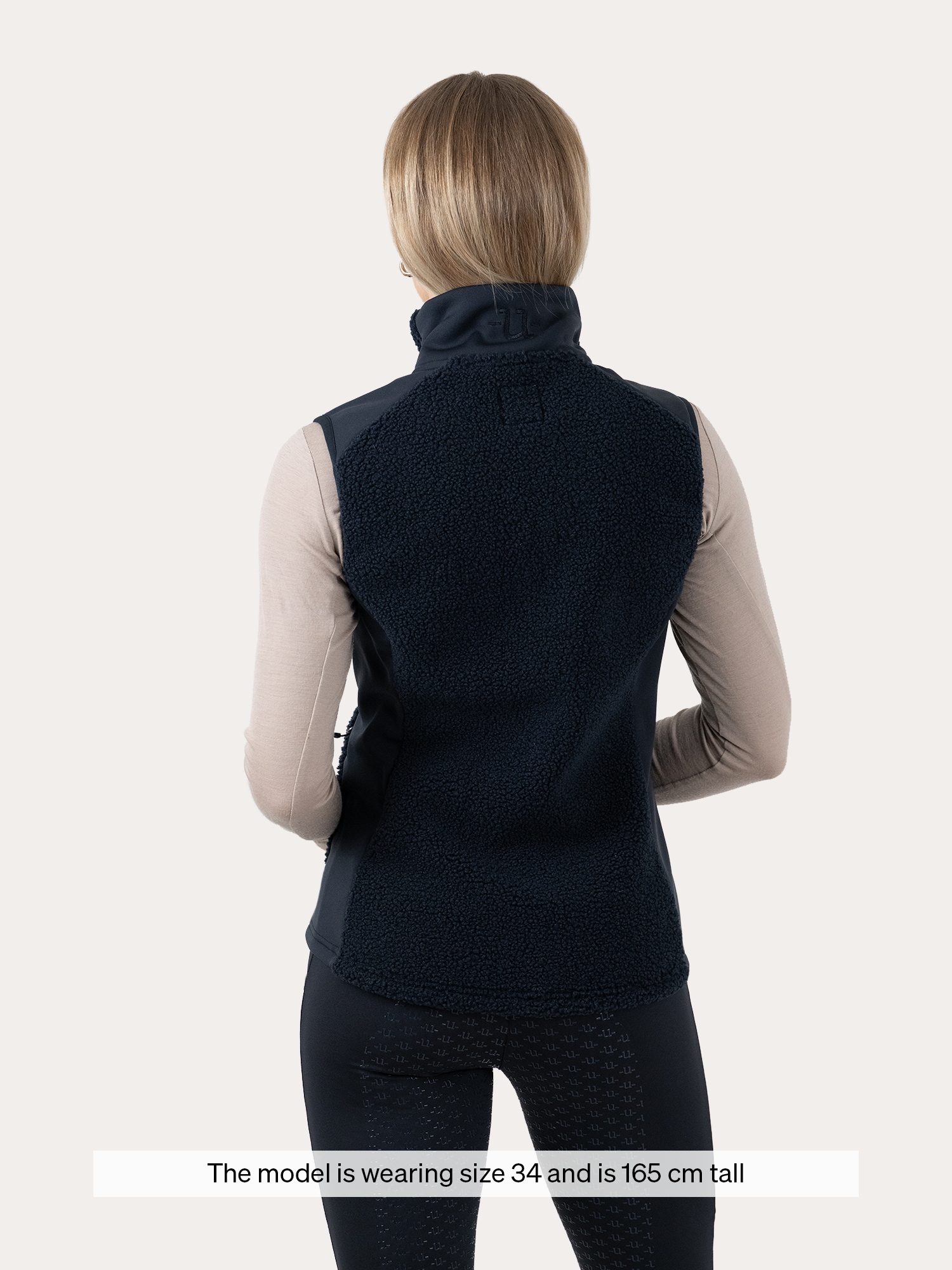 Cozy Pile Hybrid Vest Midnight