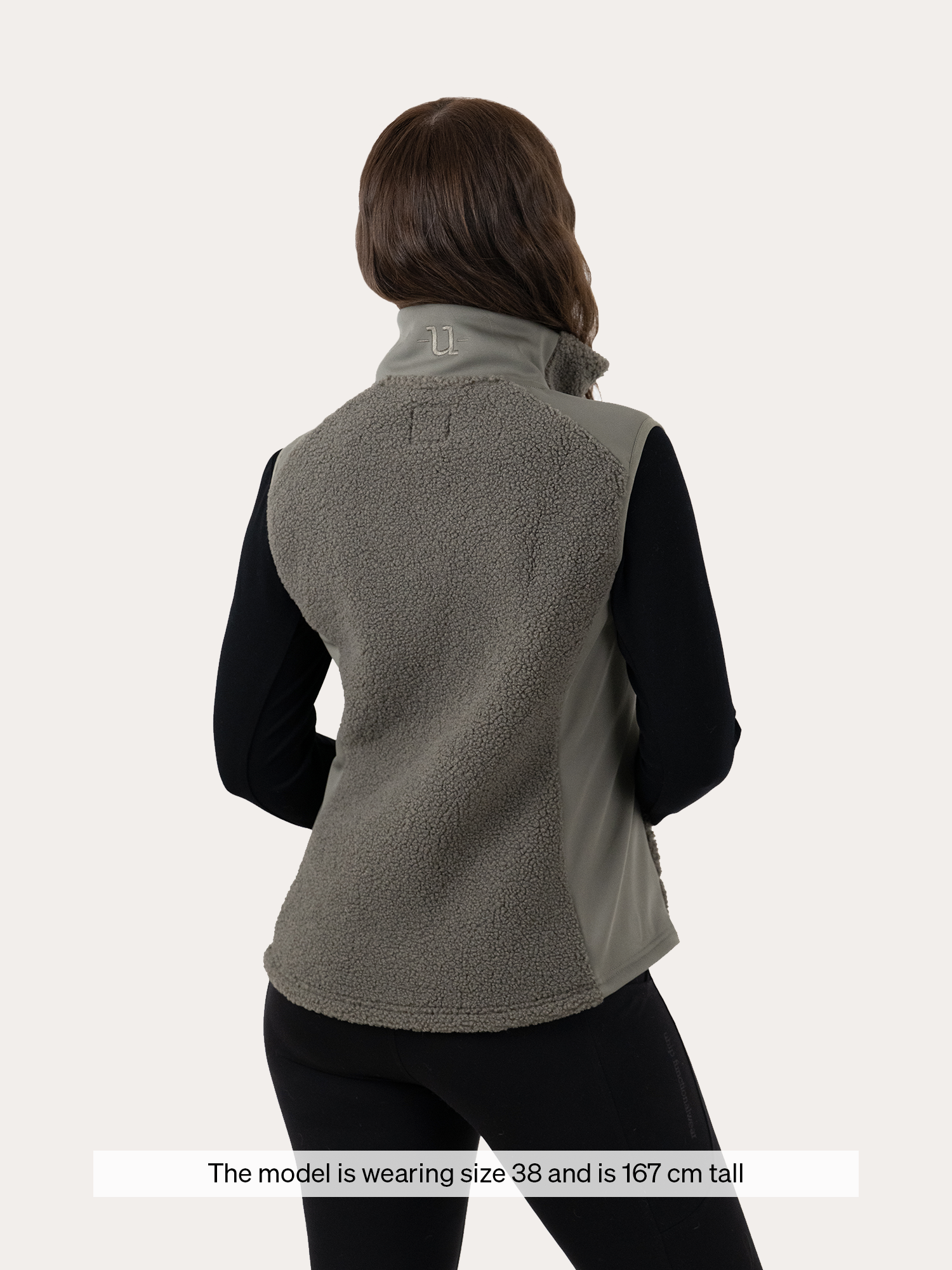 Cozy Pile Hybrid Vest Smokey Olive