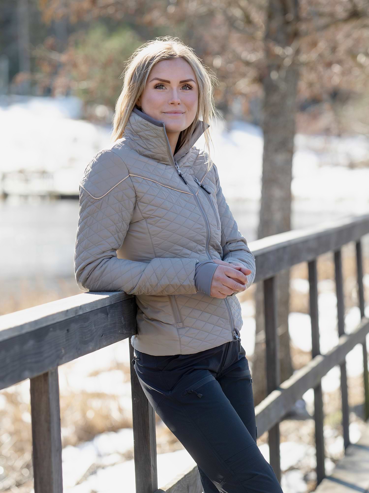 Classic Diamond Ridjacka Khaki