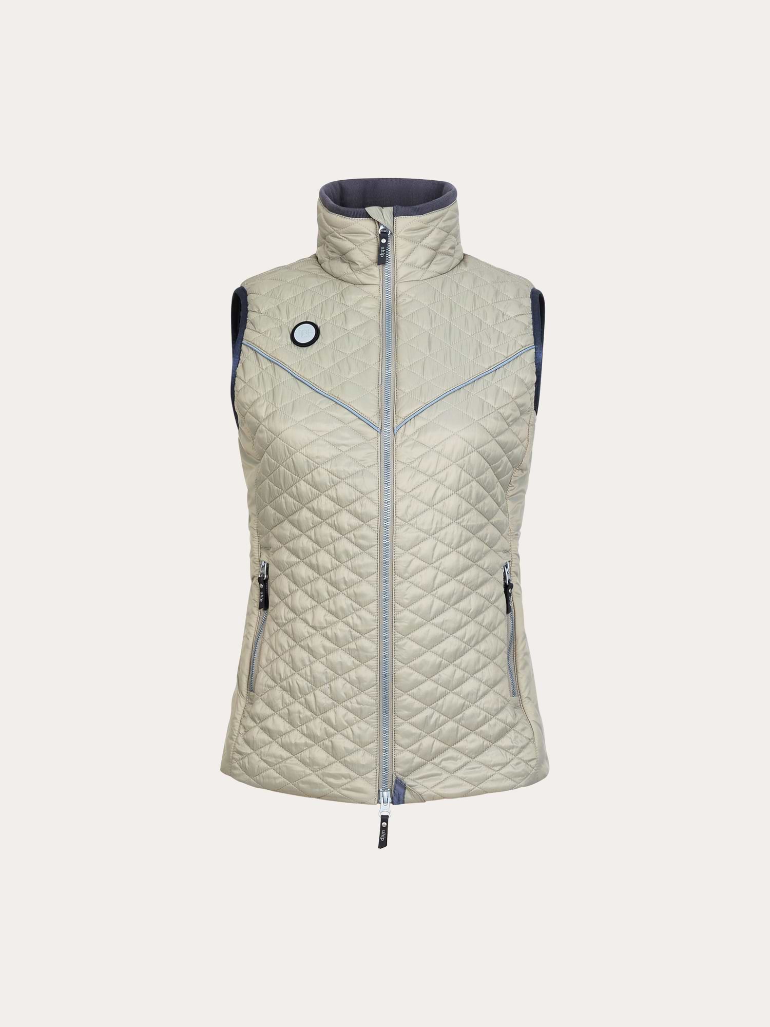 Classic Diamond Ridväst Khaki