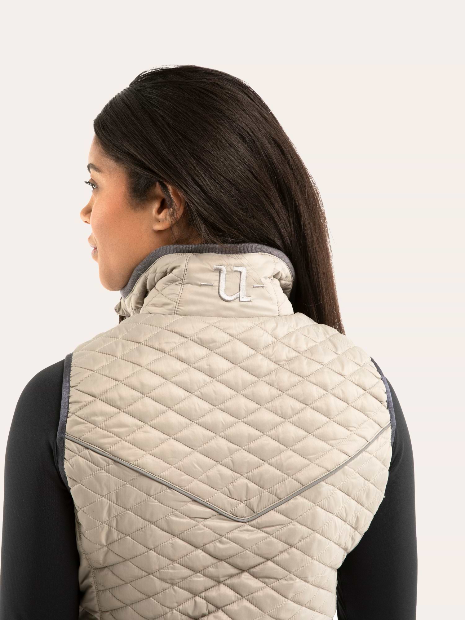 Classic Diamond Ridväst Khaki