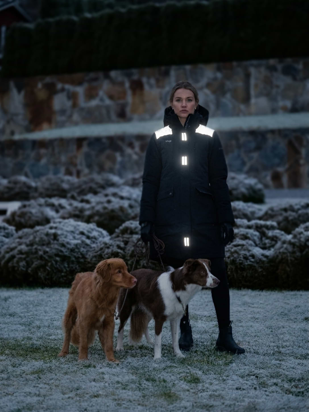 Reflective Regular Pro Winter Dog Trainer Long Jacket