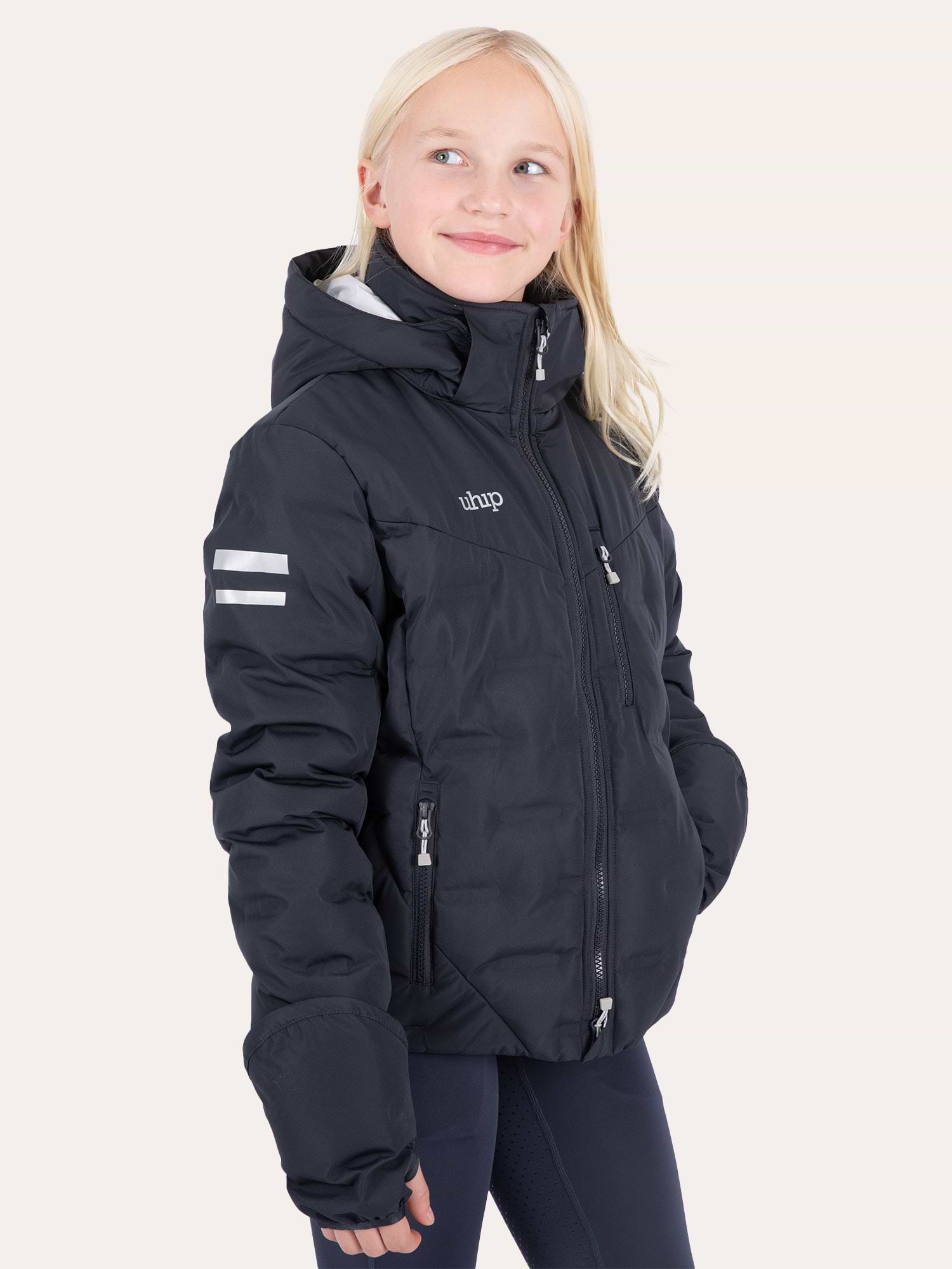 Ice Ridjacka Barn, Grafitgrå