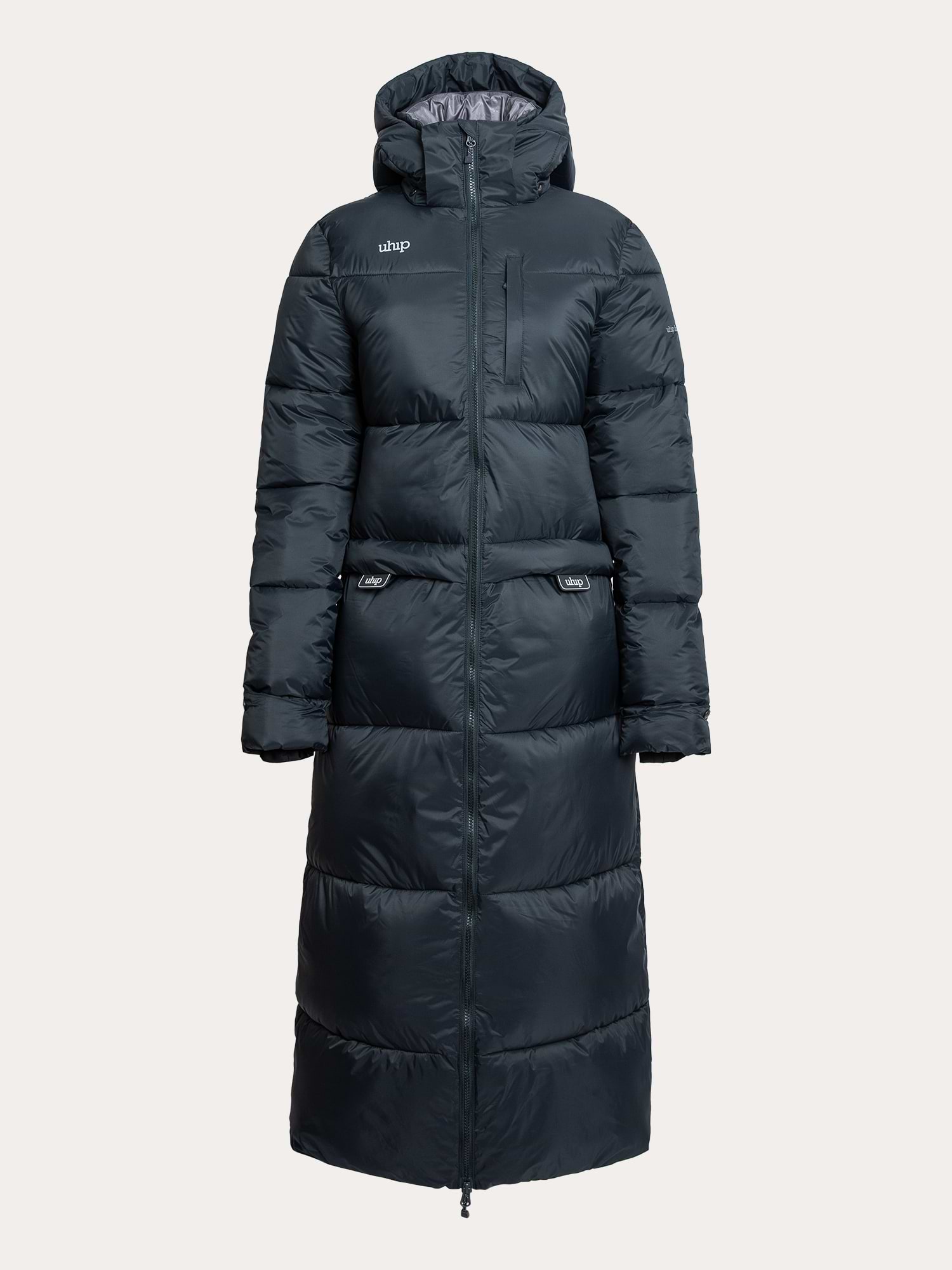 Igloo Coat Extended Blue Graphite
