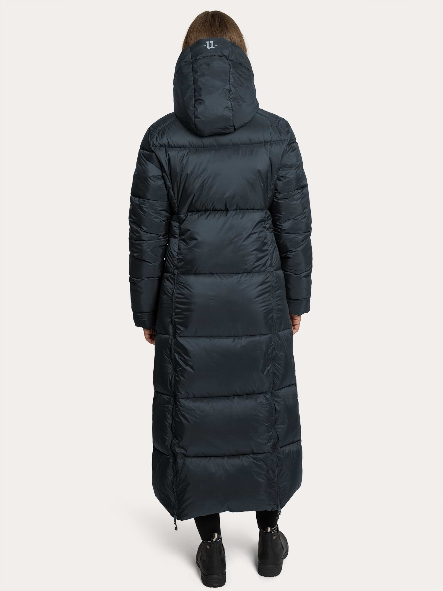 Igloo Coat Extended Blue Graphite