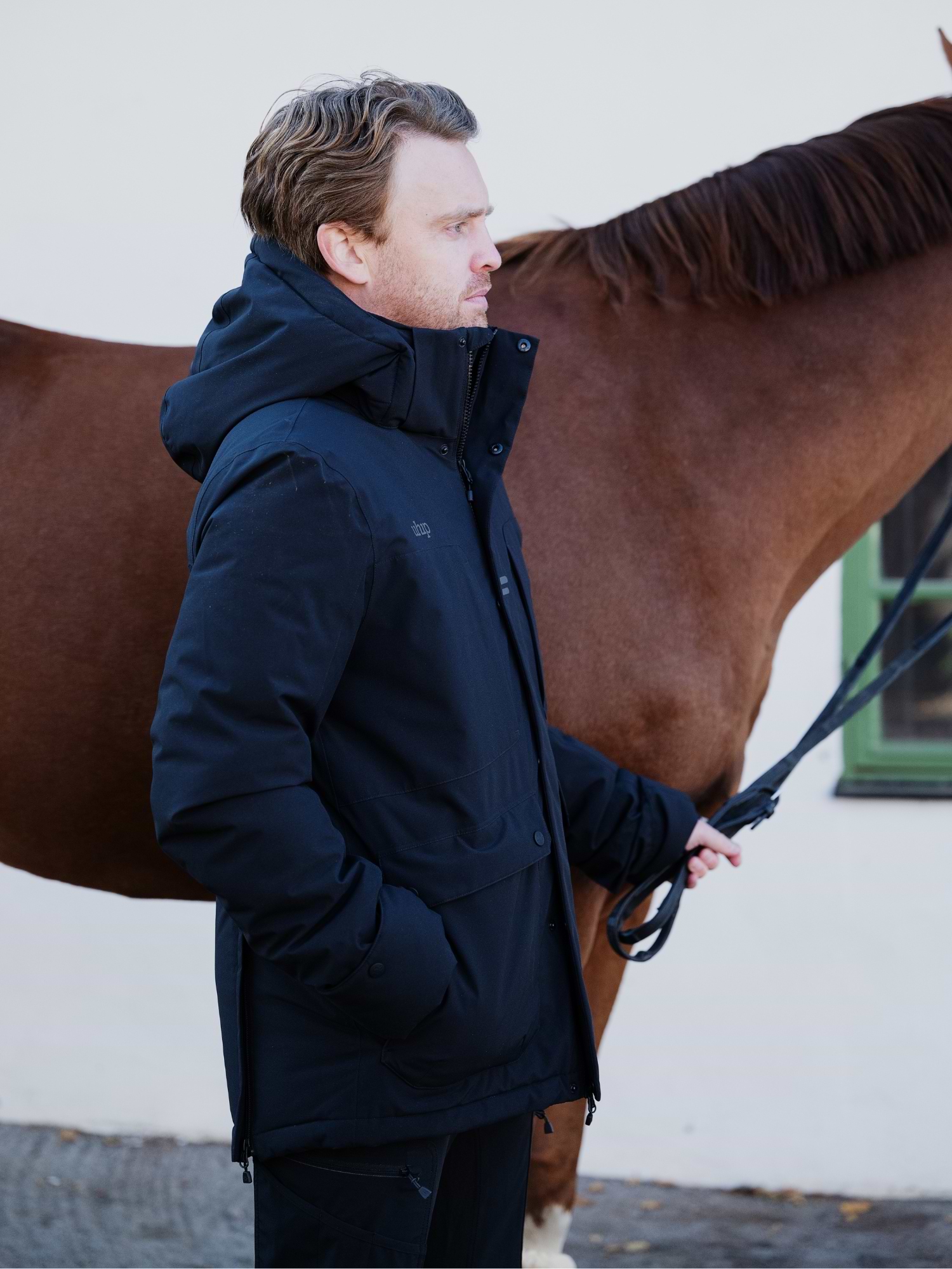 Men's Urban Stretch Jacket Jet Black